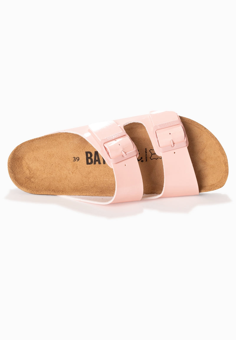 Atlas Pink 2 Strap Sandals