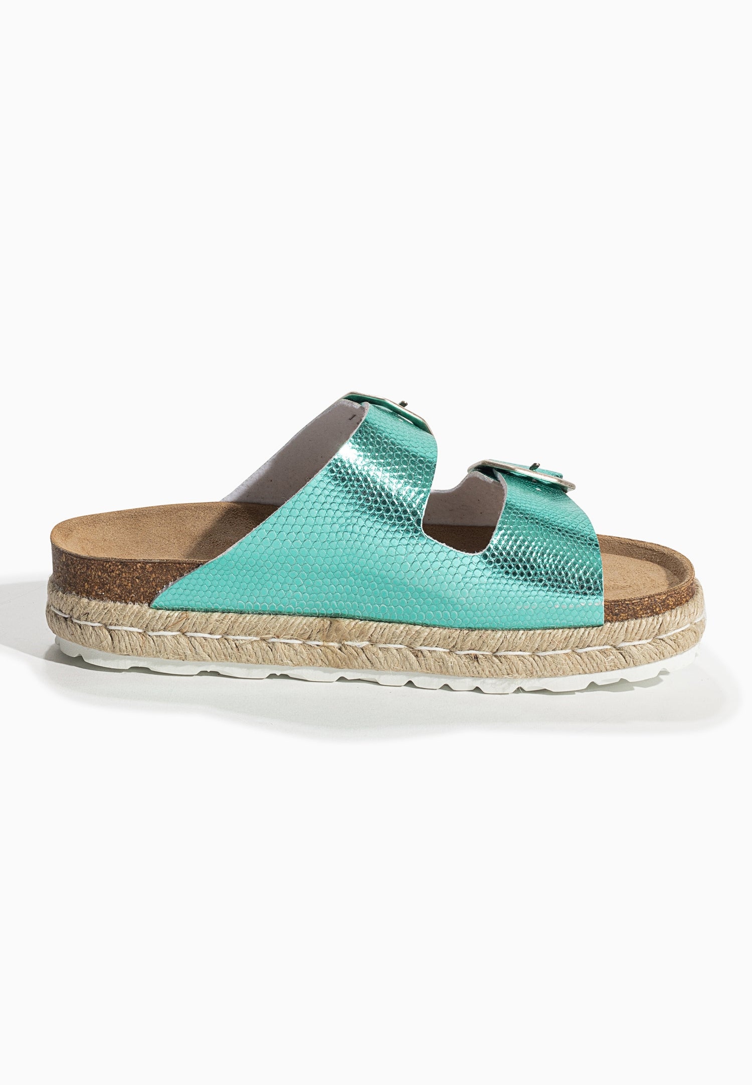 Alcee Mint Platform Sandals