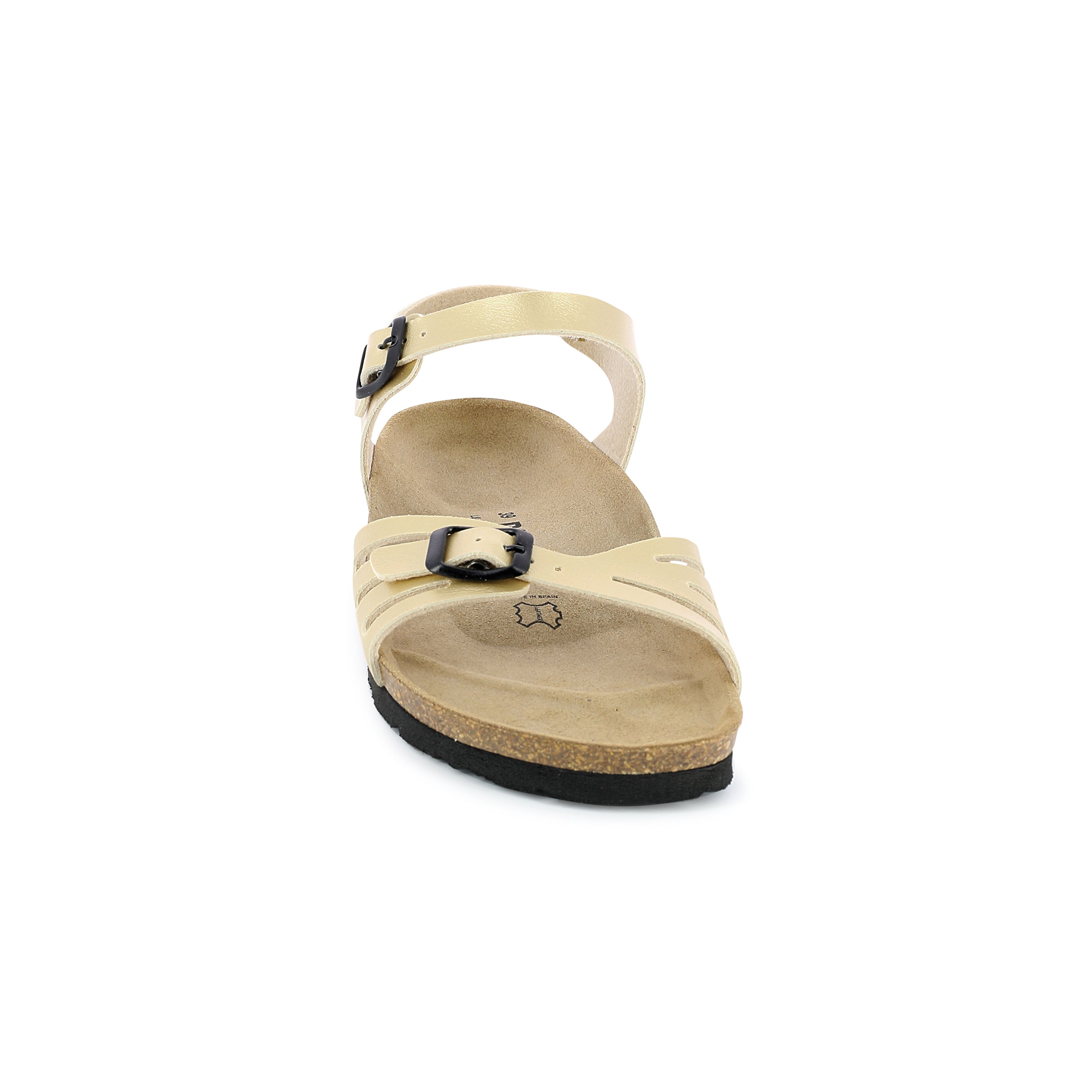 Eos Gold Multi-Strap Sandals