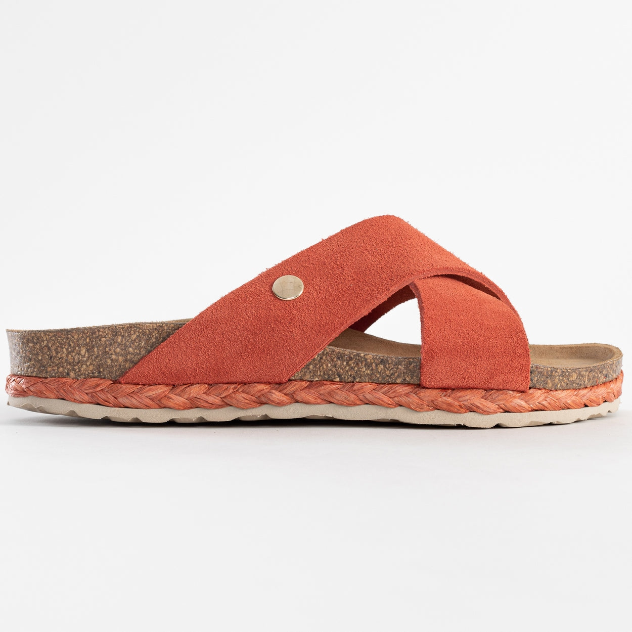 Sandalias Burgos 2 Tiras Coral