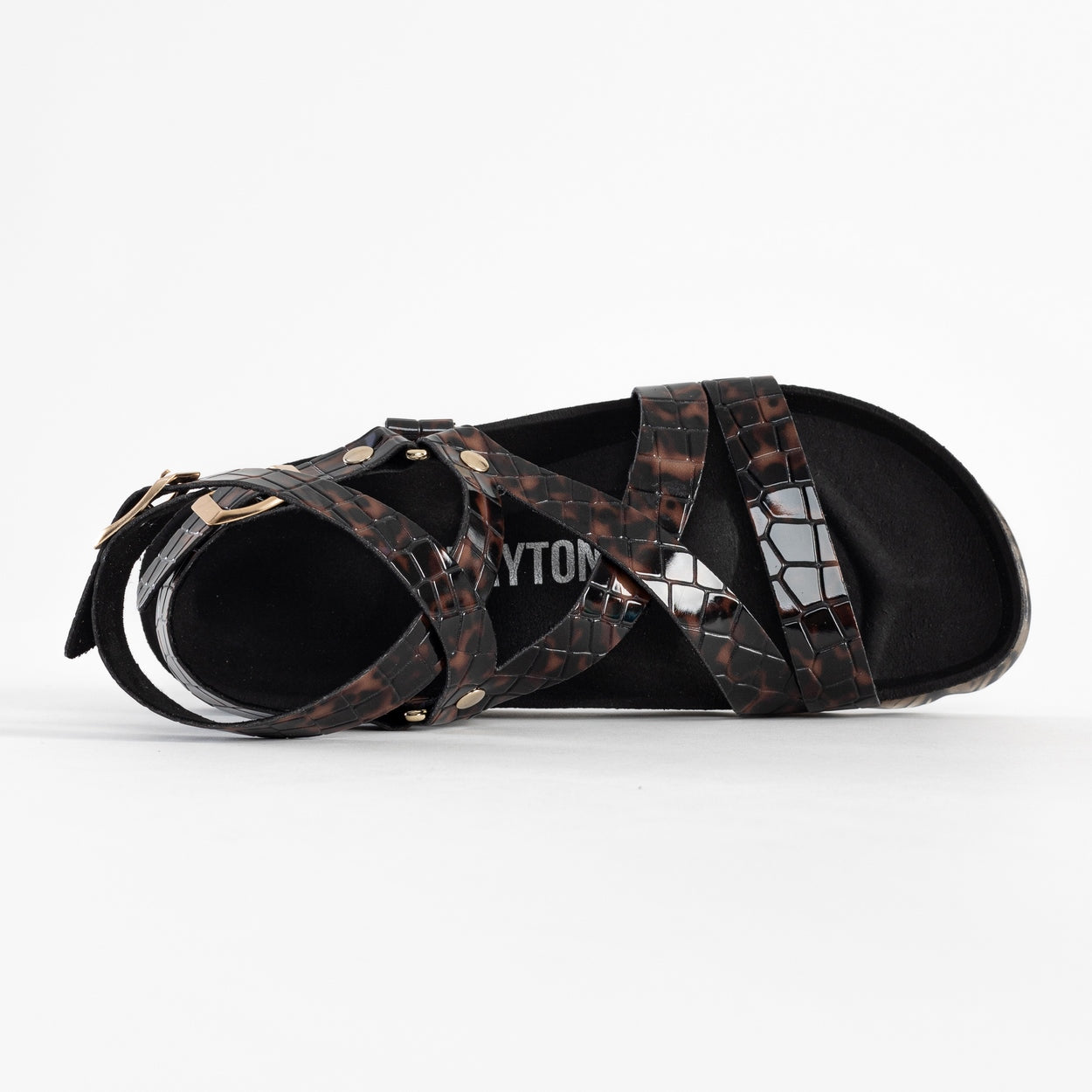 Armidale Brown Multi-Strap Sandals