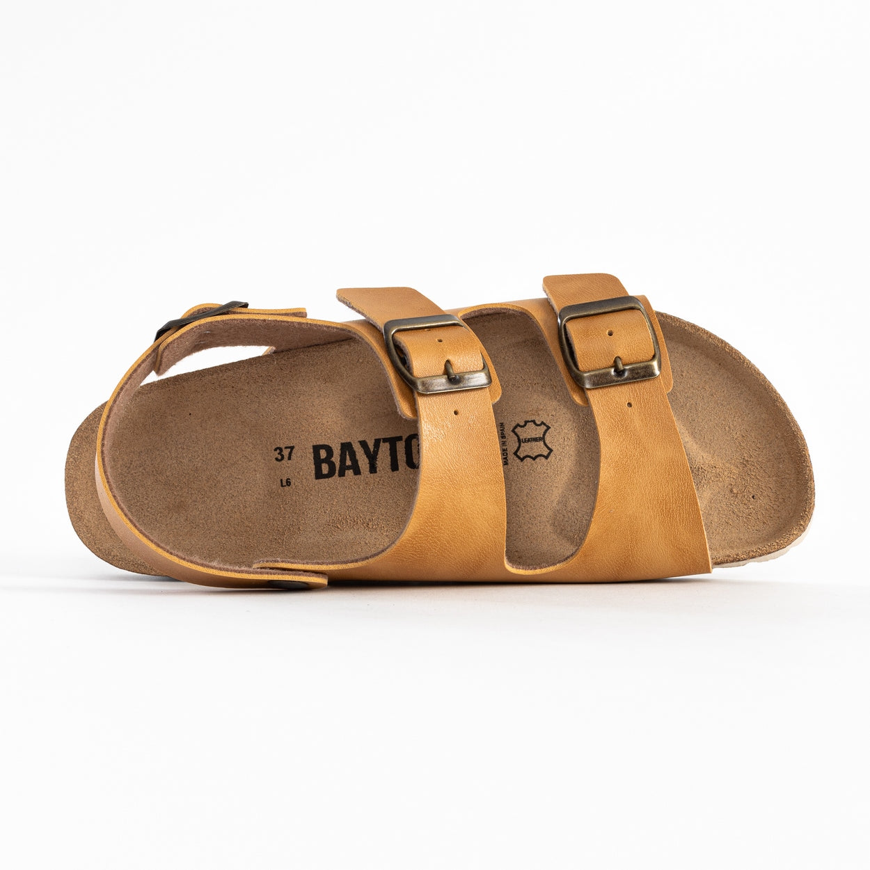 Achille Camel Multi-Strap Sandals