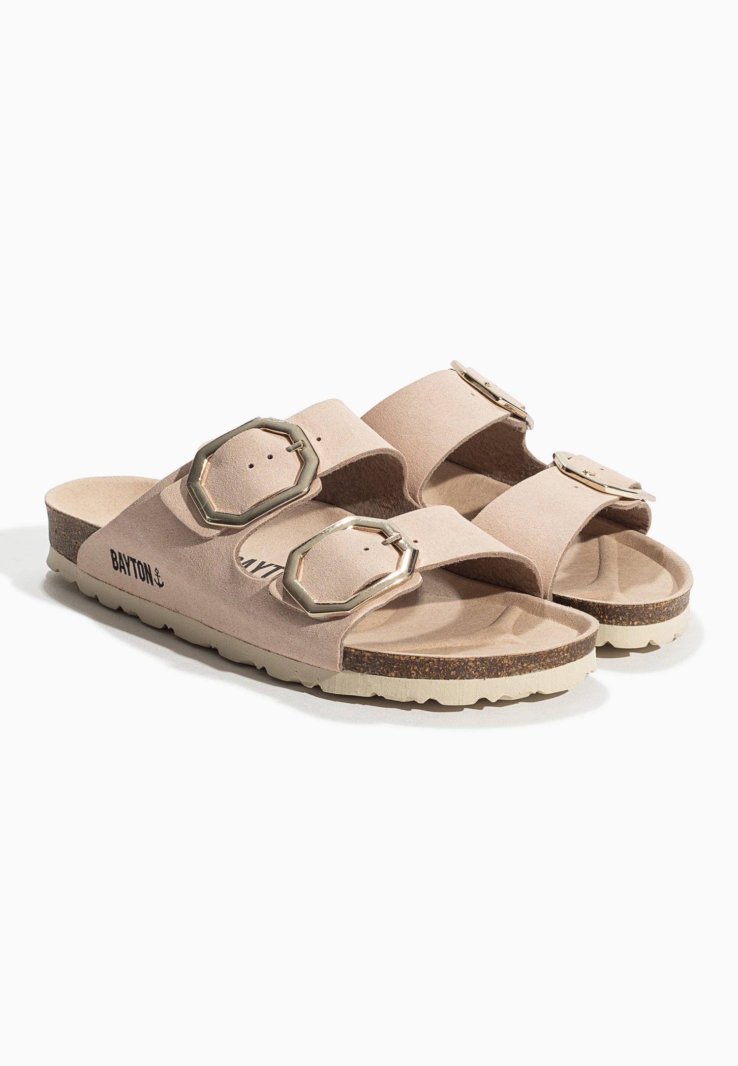 Atlas Pink 2 Strap Sandals