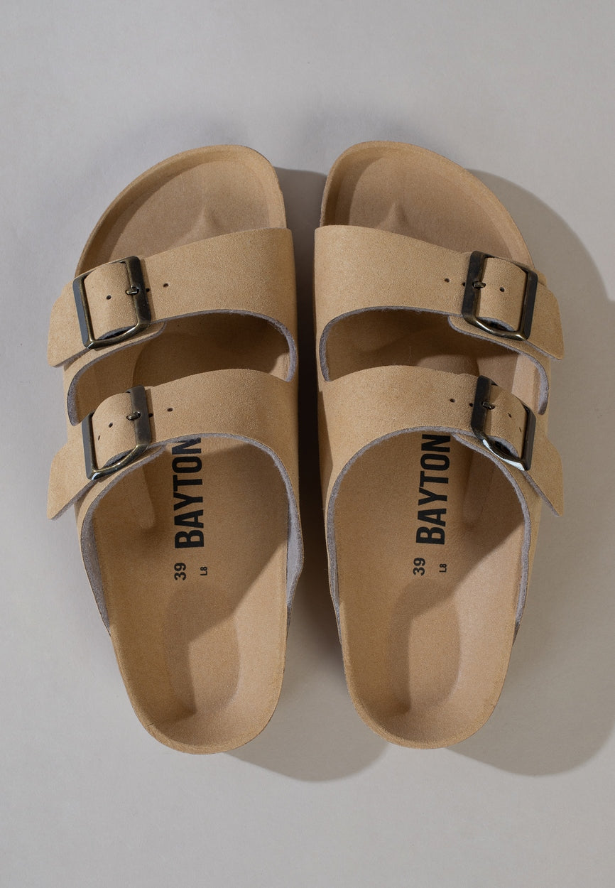 Atlas Camel 2 Strap Sandals