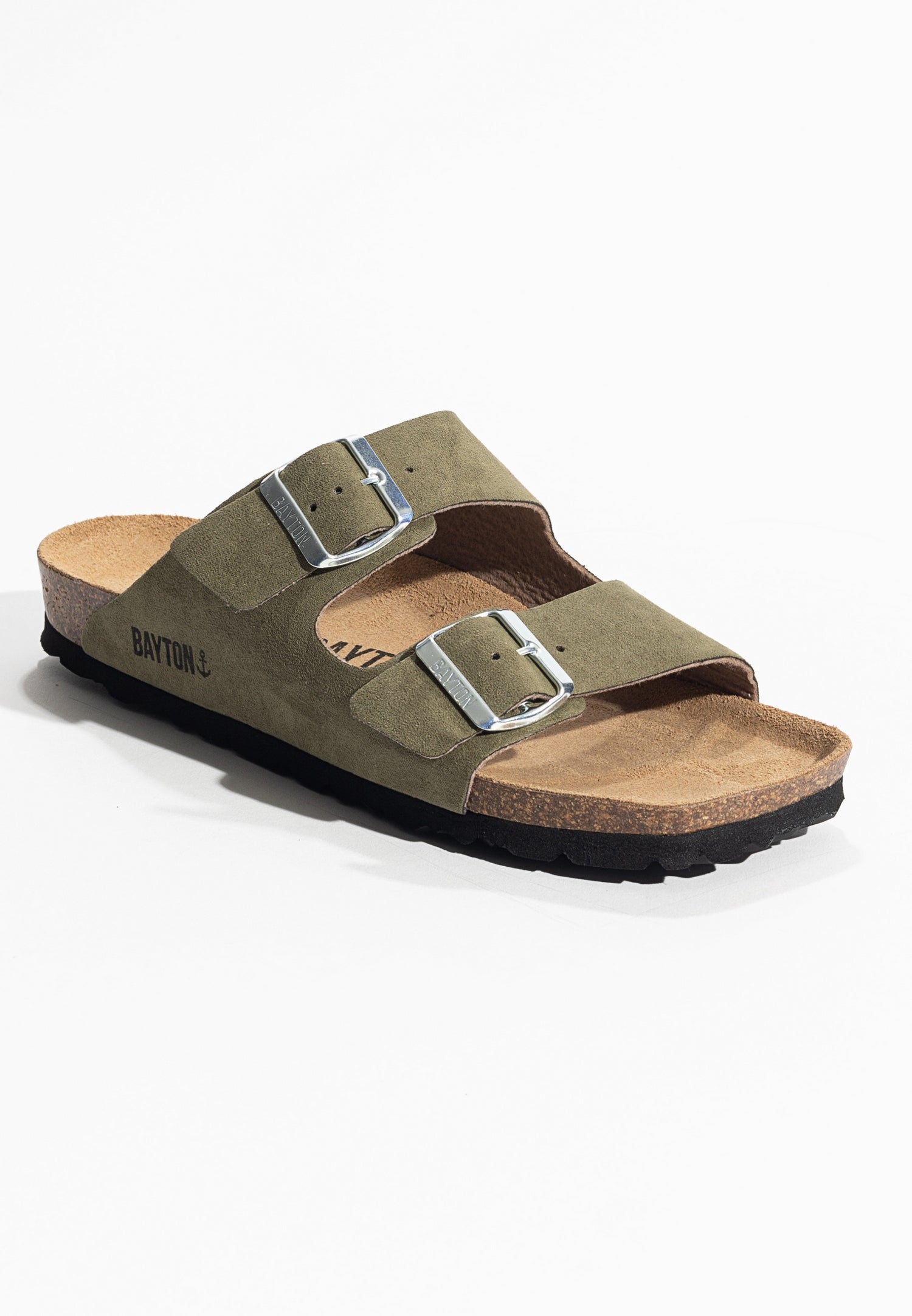 Atlas Khaki 2 Strap Sandals