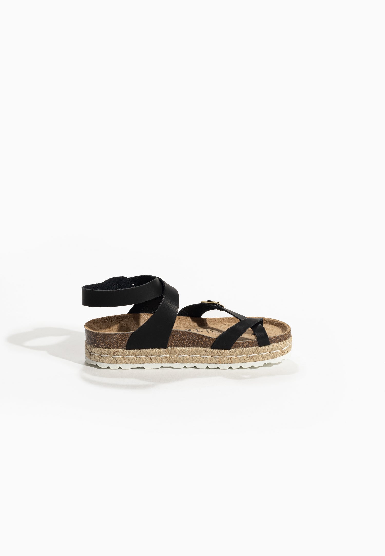 Den Black Platform Sandals