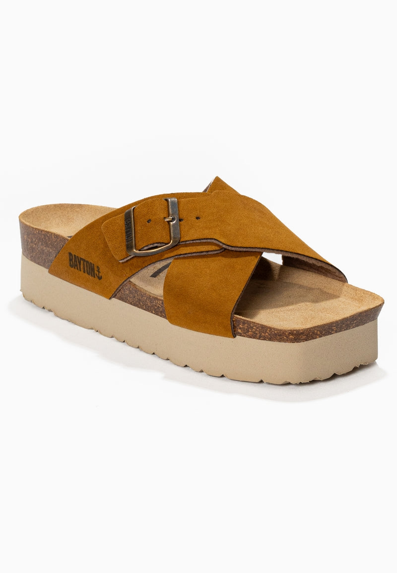 Ajax Camel Platform Sandals