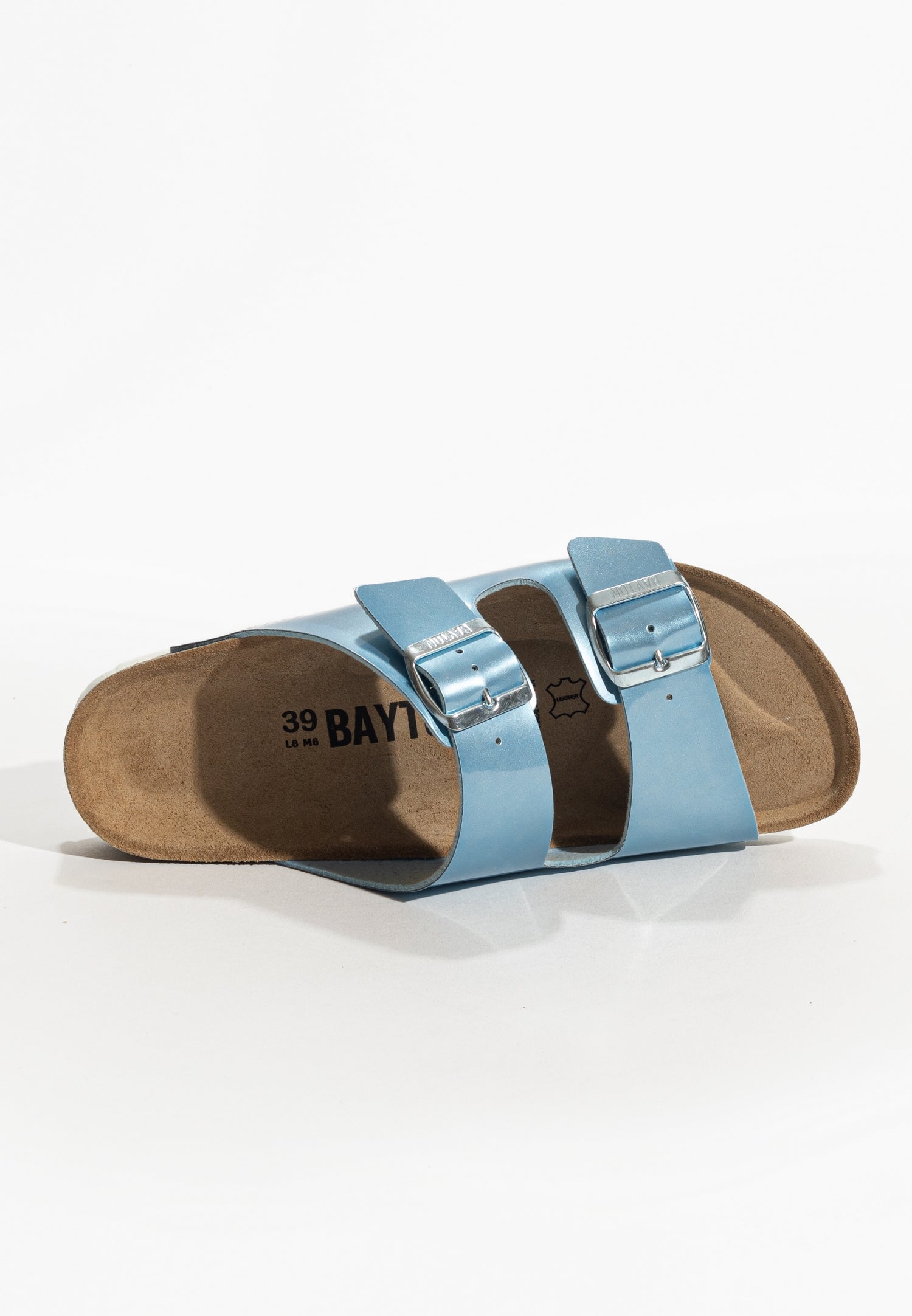 Tracy Sky Blue 2 Strap Sandals