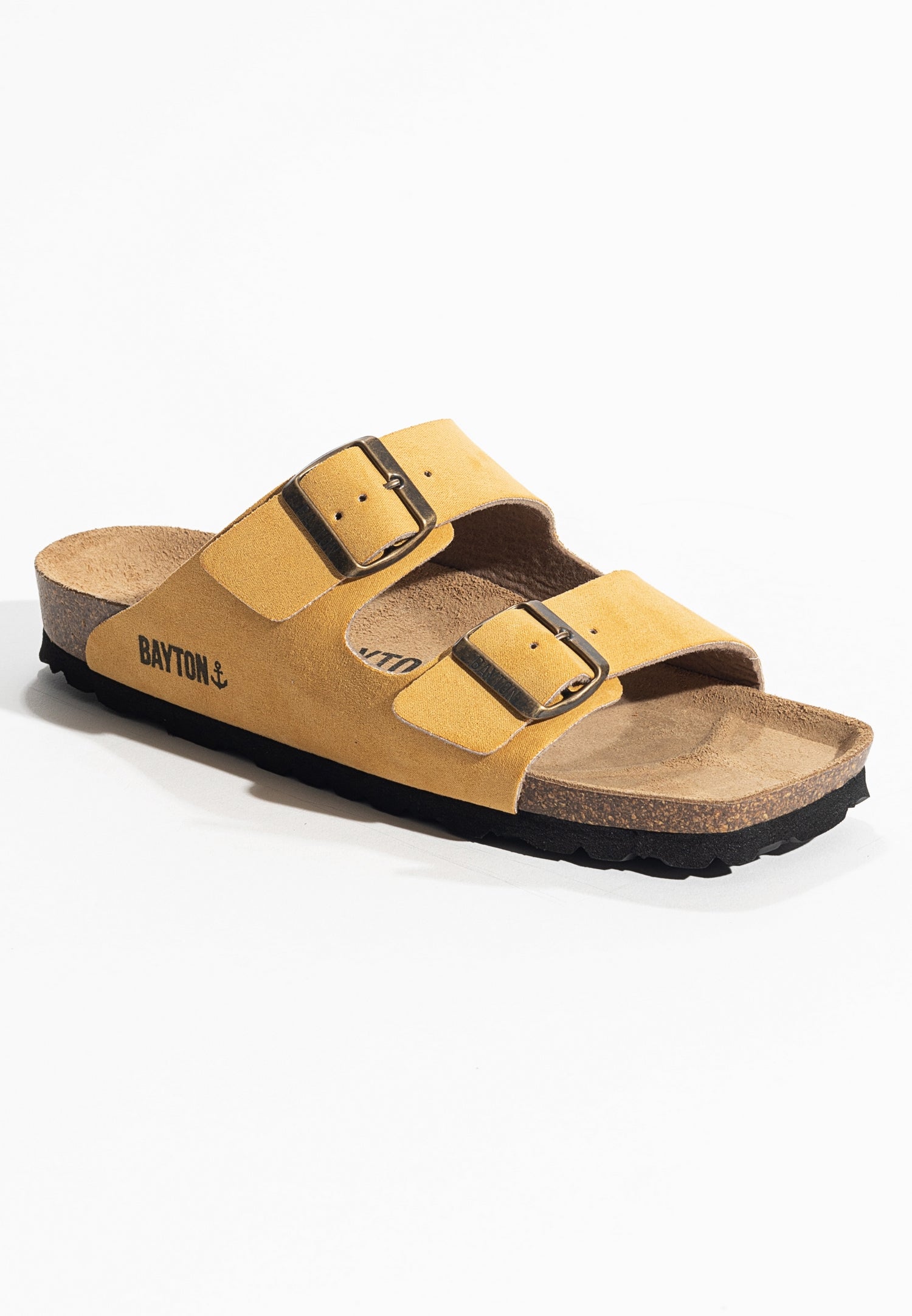 Atlas Yellow 2 Strap Sandals