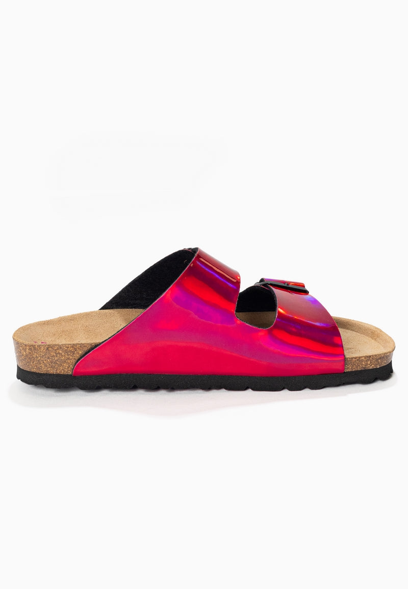 Fuschia Atlas 2 Strap Sandals