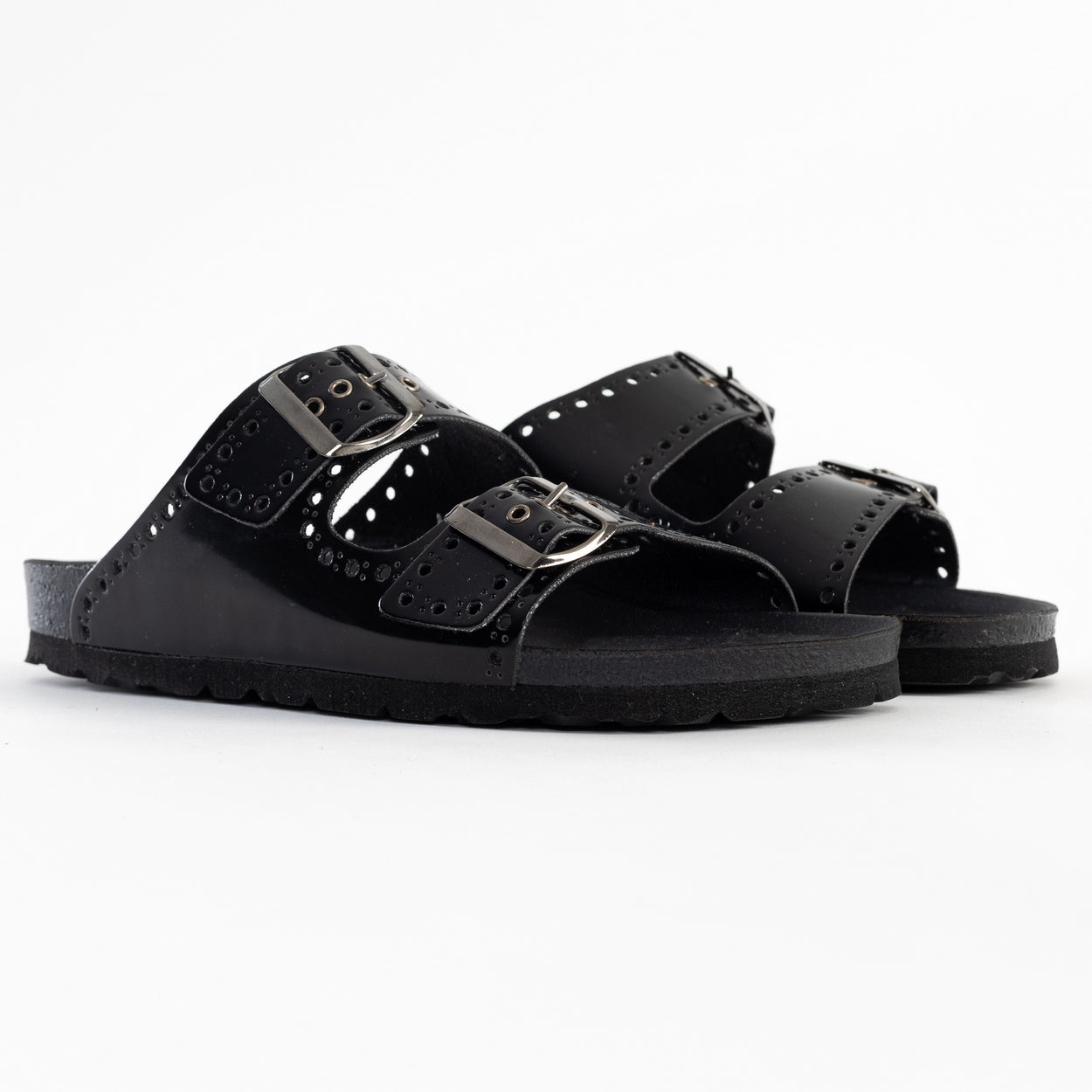 Sandalias Atlas 2 Correas Negro