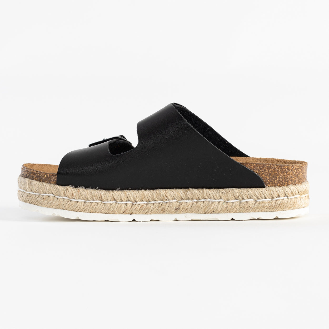 Alcee Black Platform Sandals