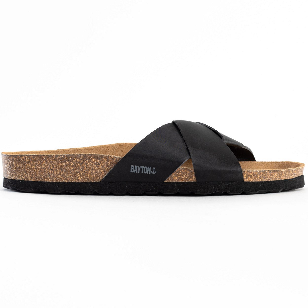 Nabla Black 2 Strap Sandals