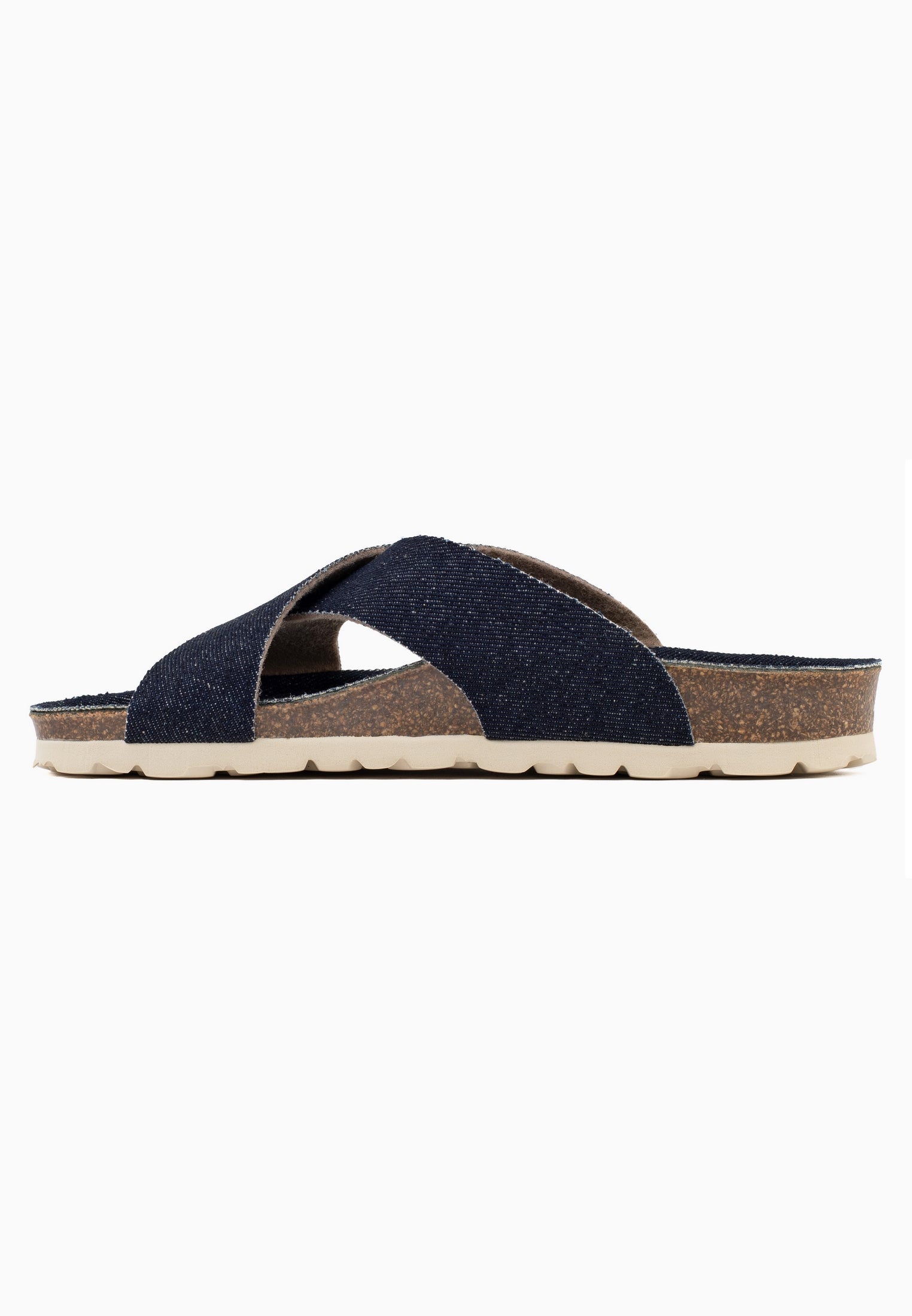 Sandales 2 Brides Gomera Denim Brut