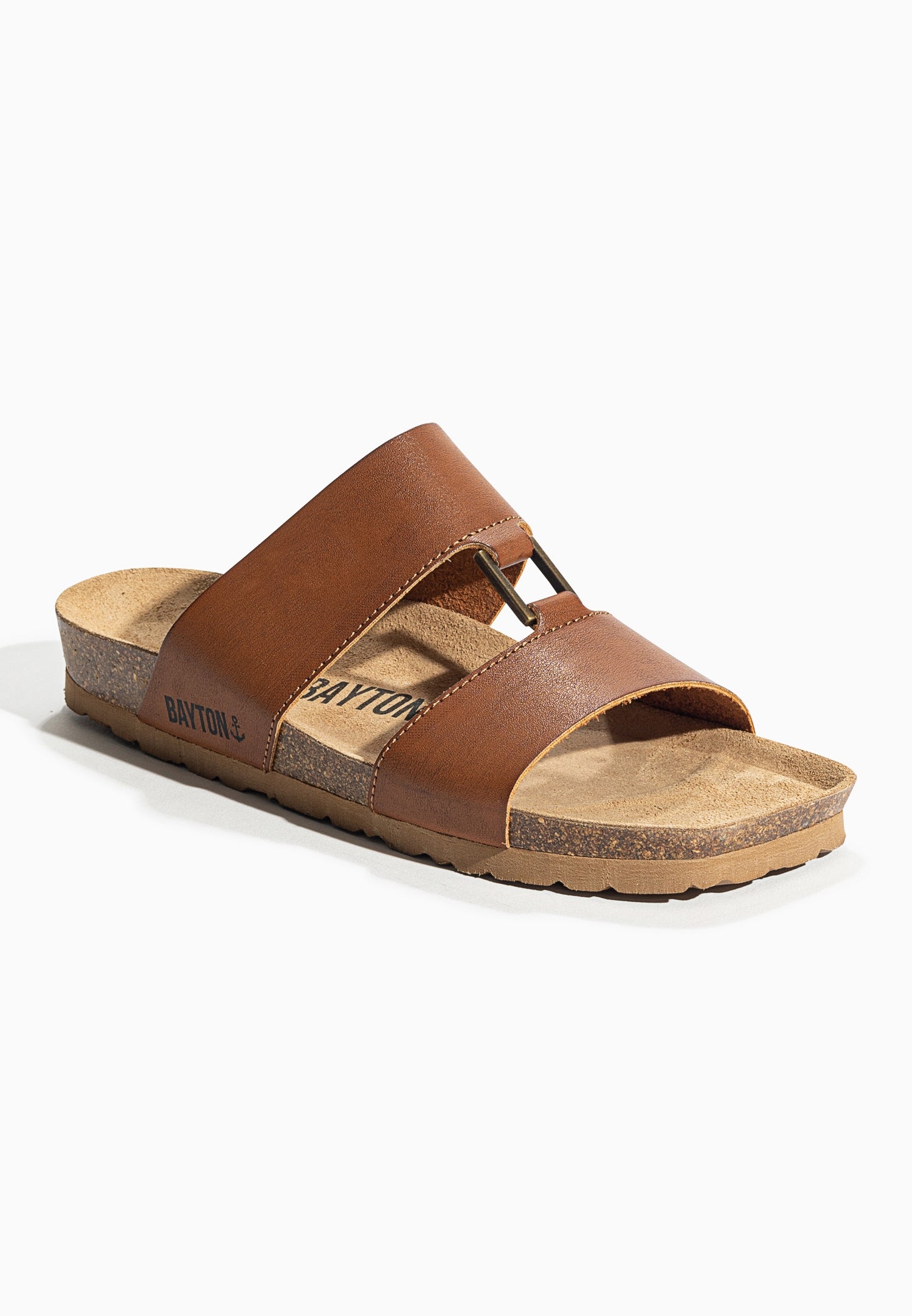 Sandales 2 Brides Navia Camel