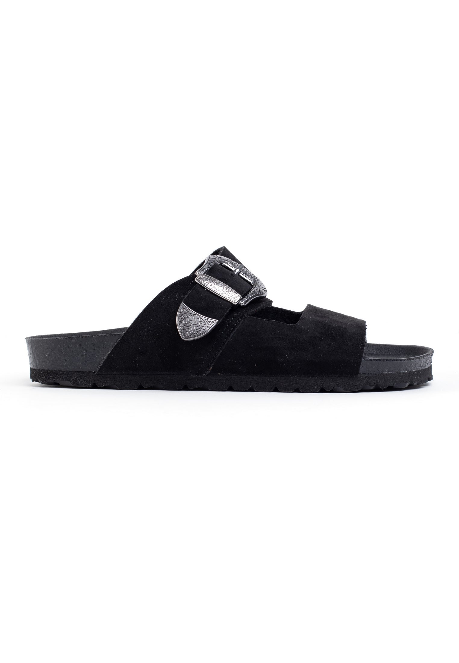 Sandalias Attila 2 Correas Negro