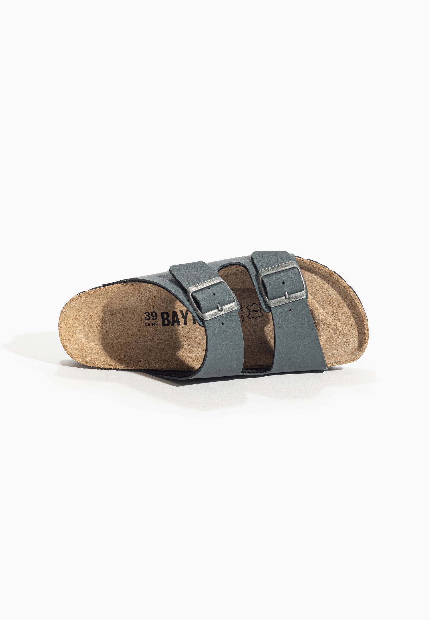 Baltic Anthracite 2 Strap Sandals