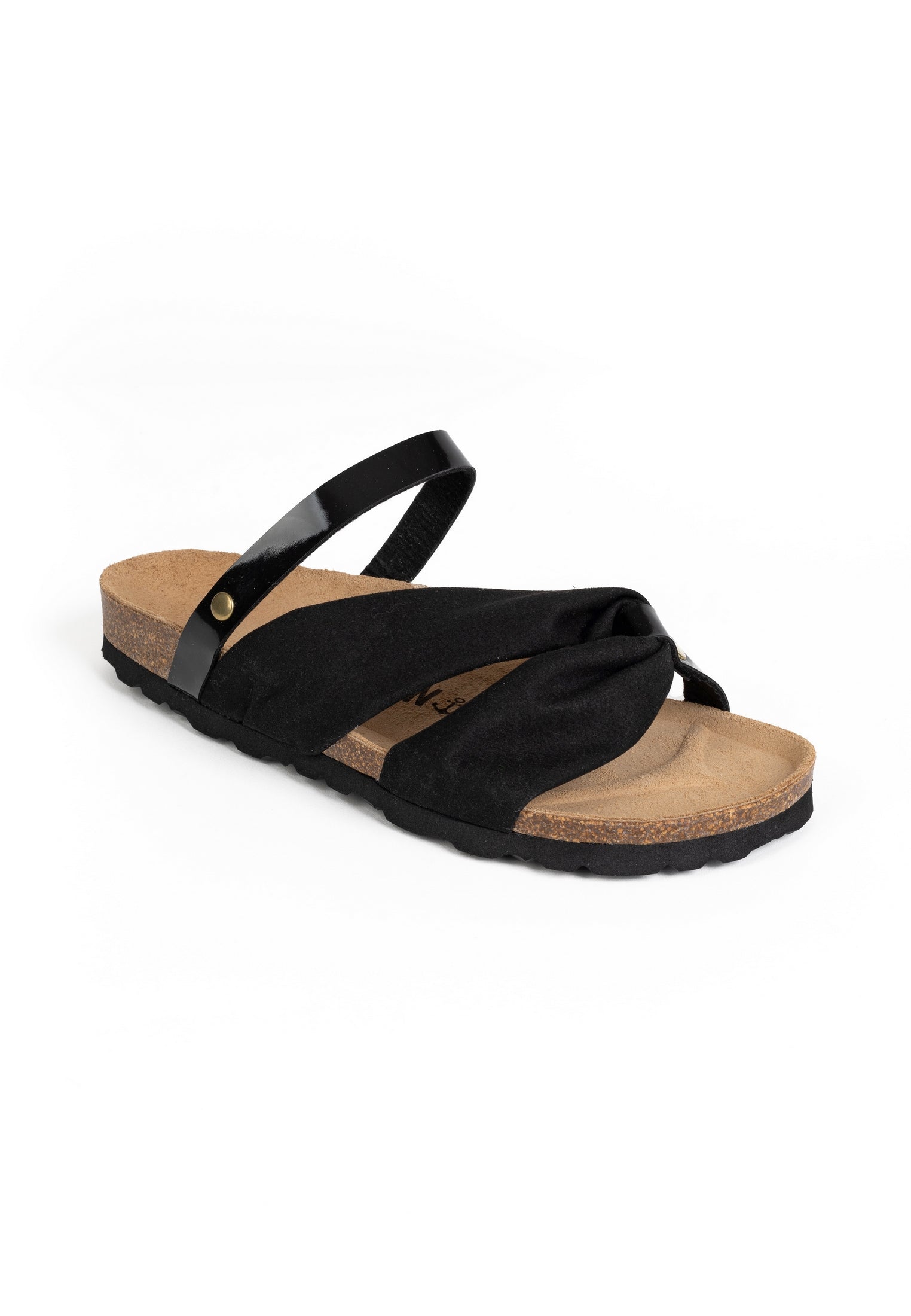 Sandalias Figueira Multitiras Negro