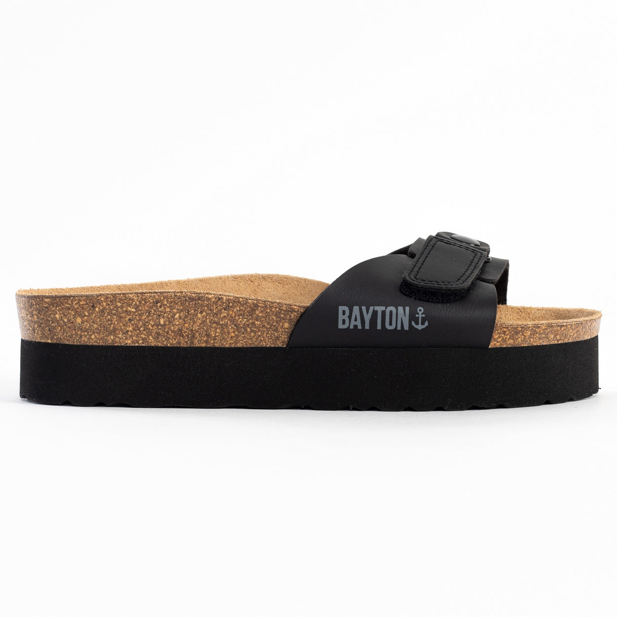 Sandalias Calypso Plataforma Negro