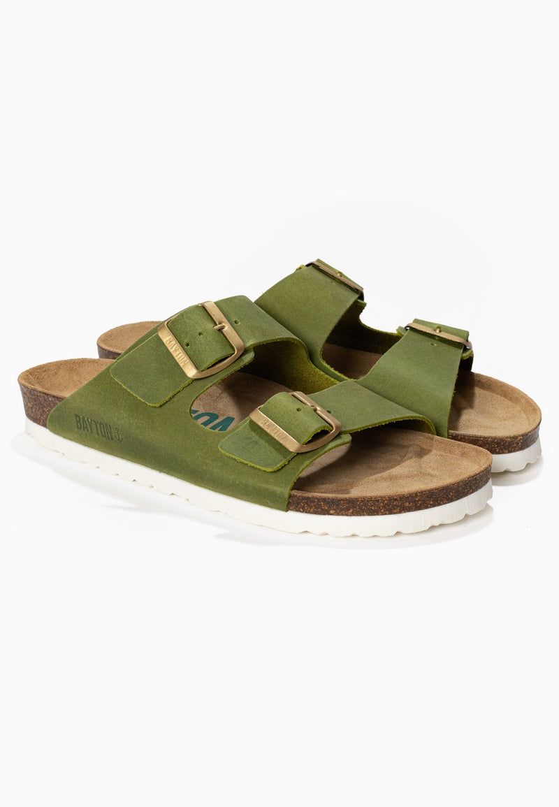 Atlas Green Sandals