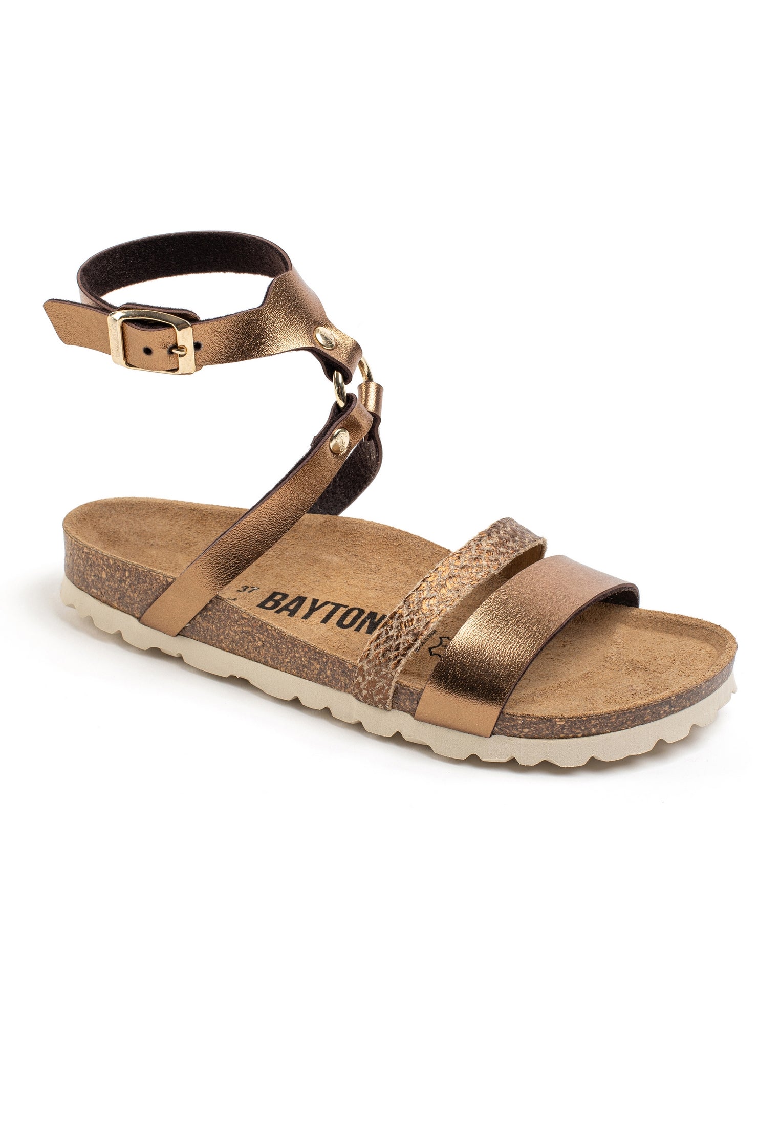 Ciotat Bronze Multi-Strap Sandals