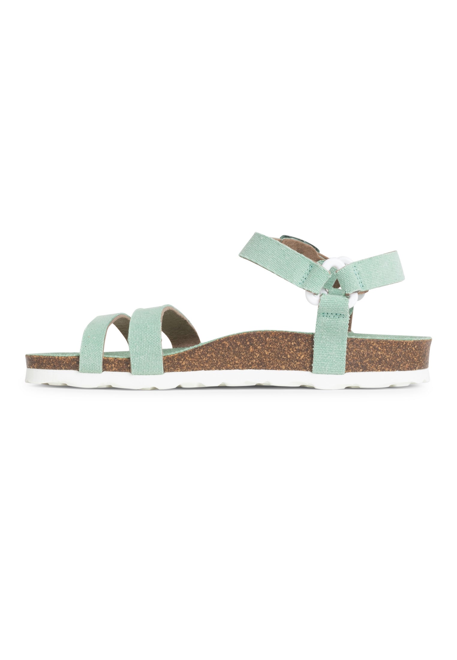 Sparco Pastel Green Multi-Strap Sandals