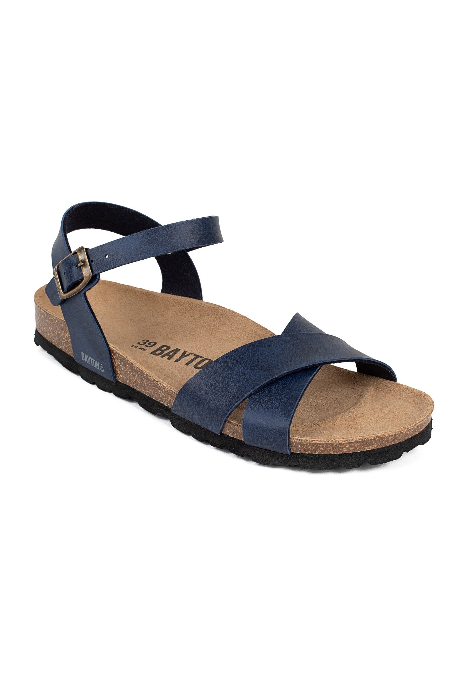 Sandales Vallado Bleu Marine Multi-Brides