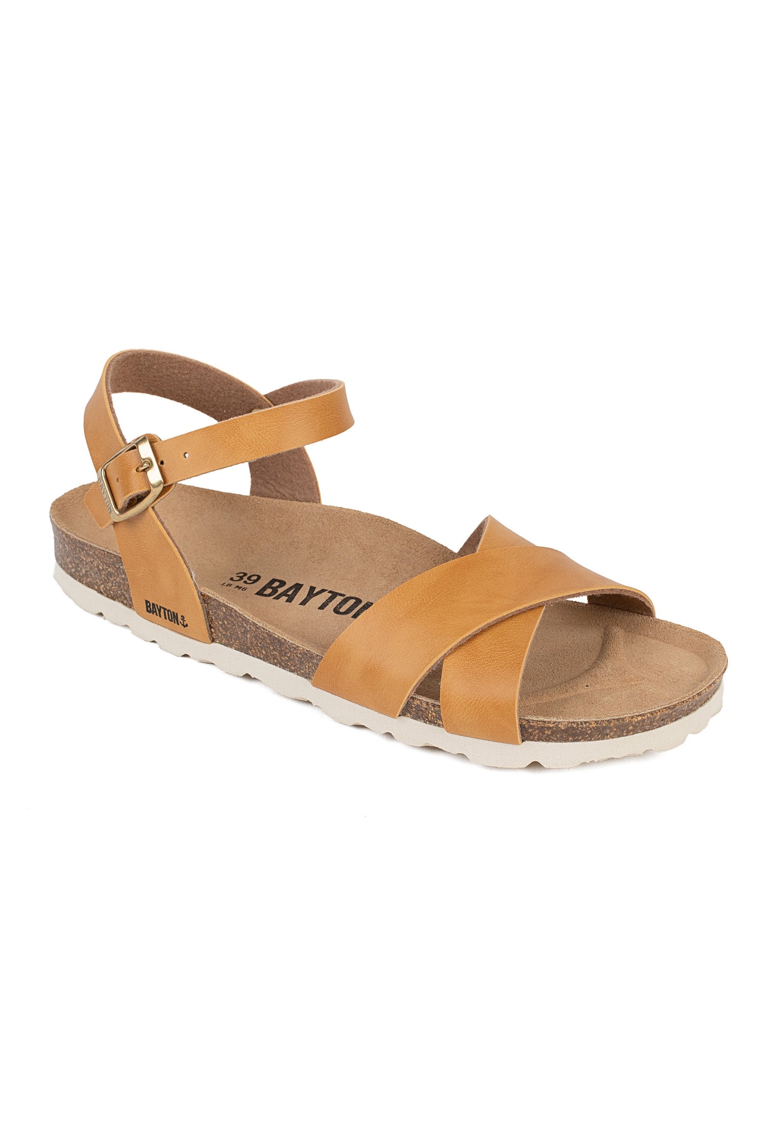 Vallado Tan Multi-Strap Sandals