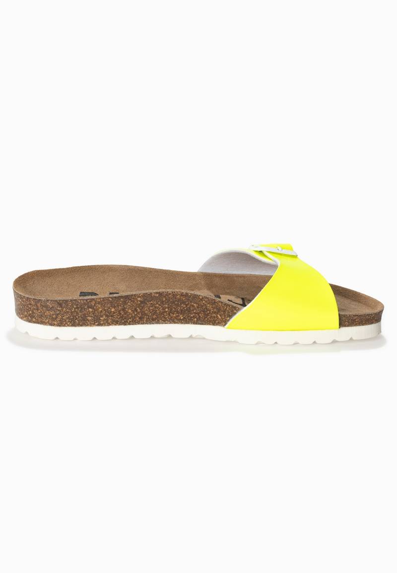 Sandalias Zephyr amarillo neón