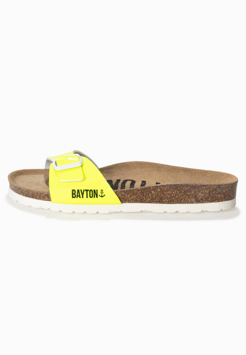 Zephyr 1 Strap Sandals Neon Yellow