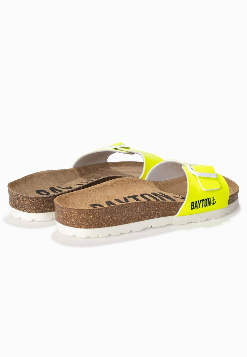 Sandales 1 Bride Zephyr Jaune fluo