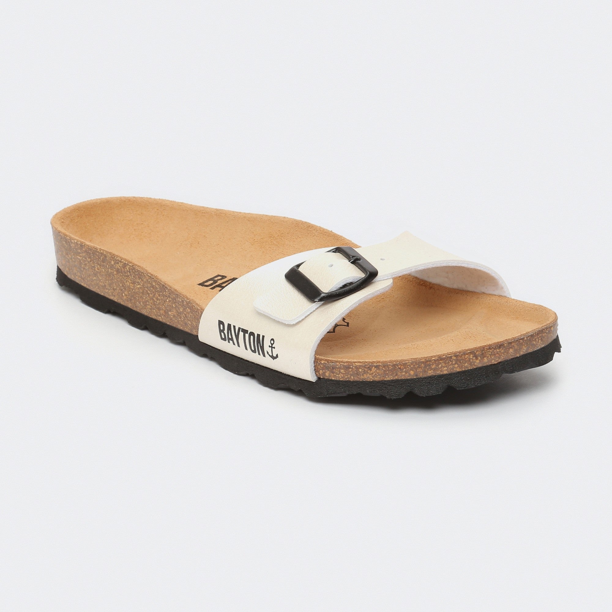 Zephyr Off-White 1 Strap Sandals