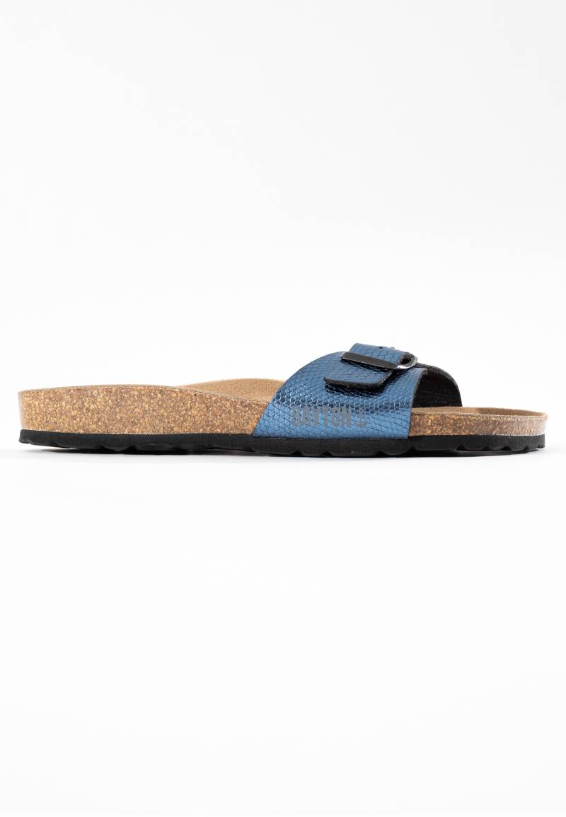 Zephyr Blue 1 Strap Sandals