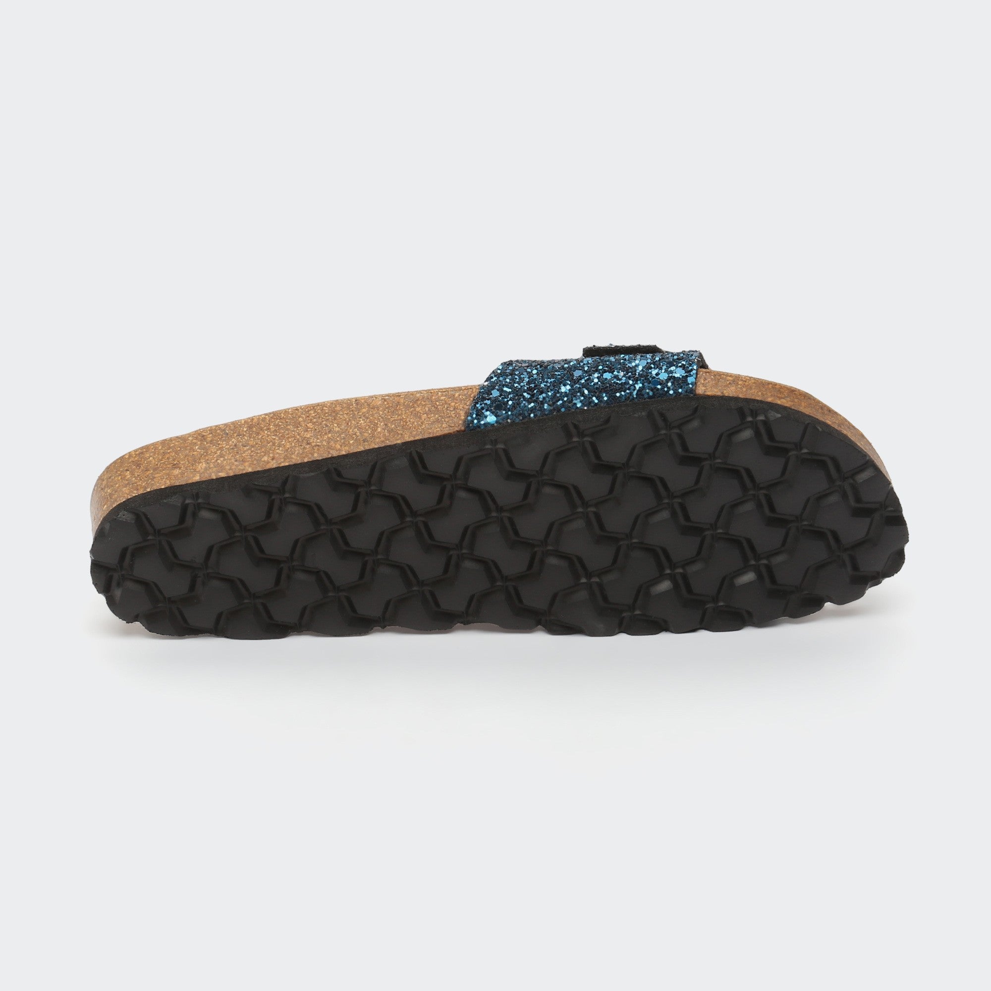 Zephyr Navy Blue 1 Strap Sandals