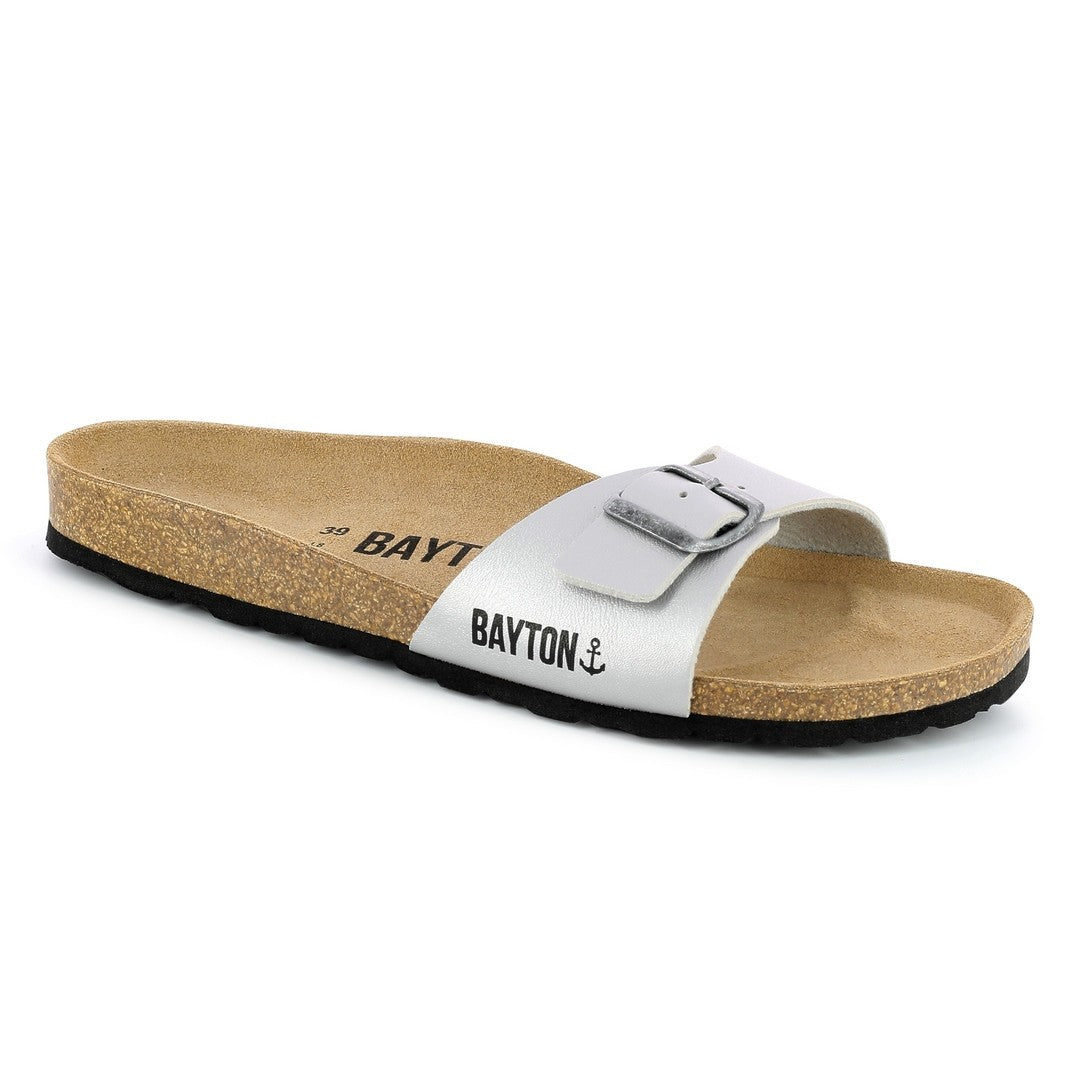 Zephyr Light Grey 1 Strap Sandals