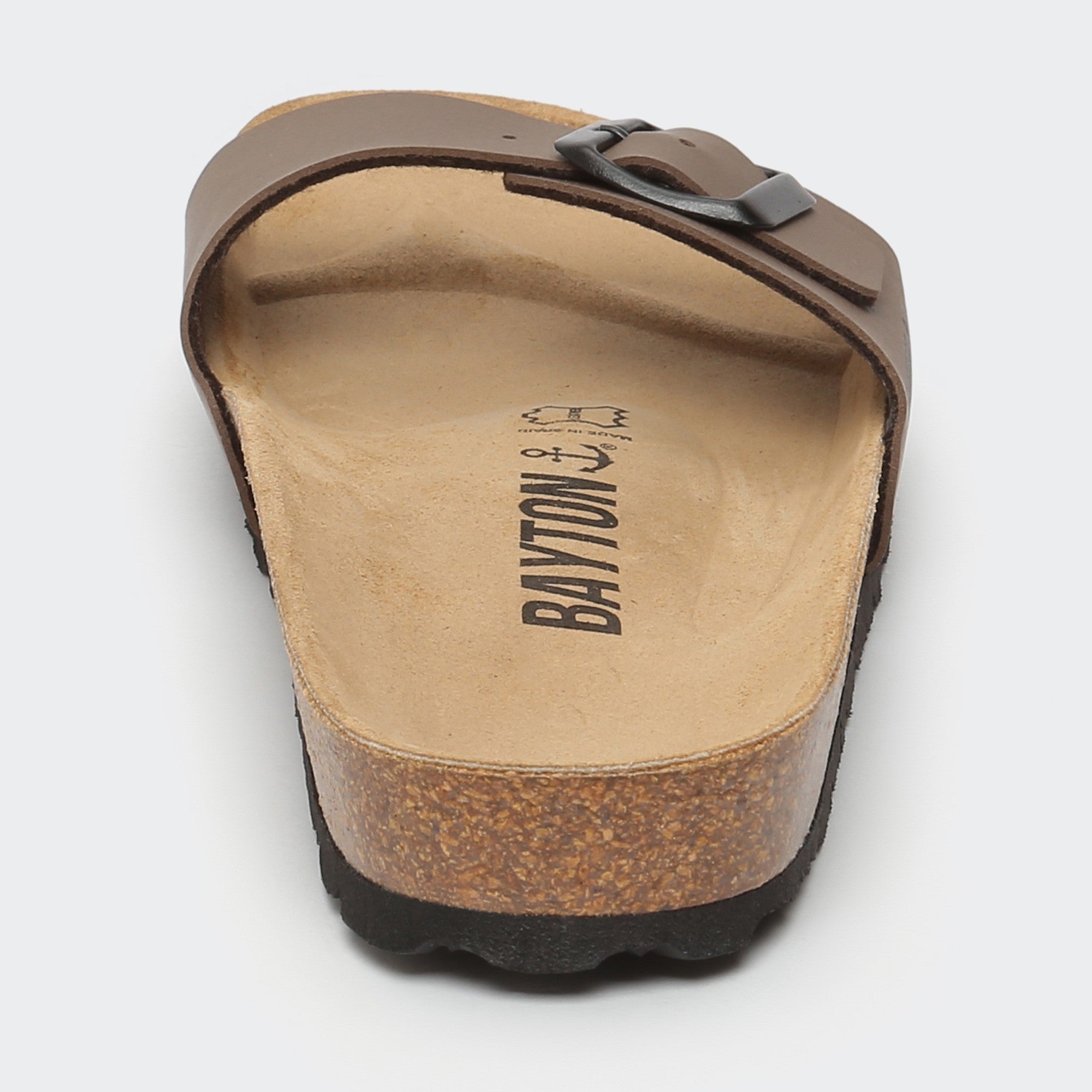 Zephyr Brown 1 Strap Sandals