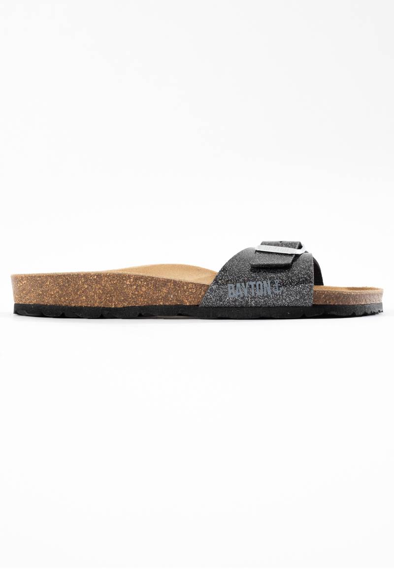 Zephyr Black 1 Strap Sandals