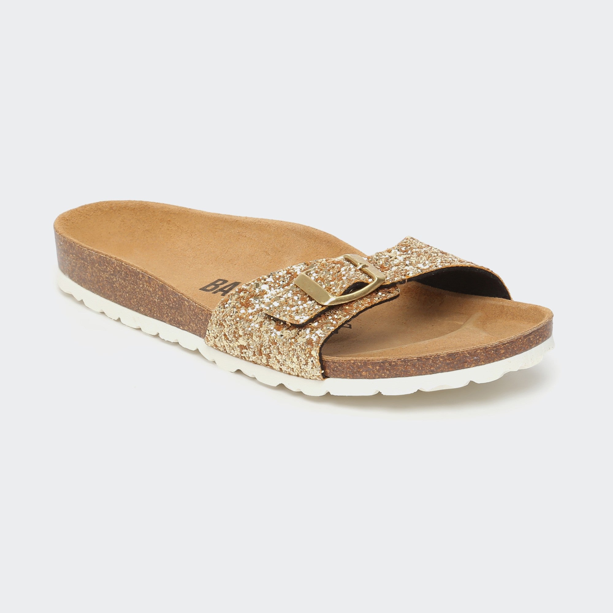 Zephyr Gold 1 Strap Sandals