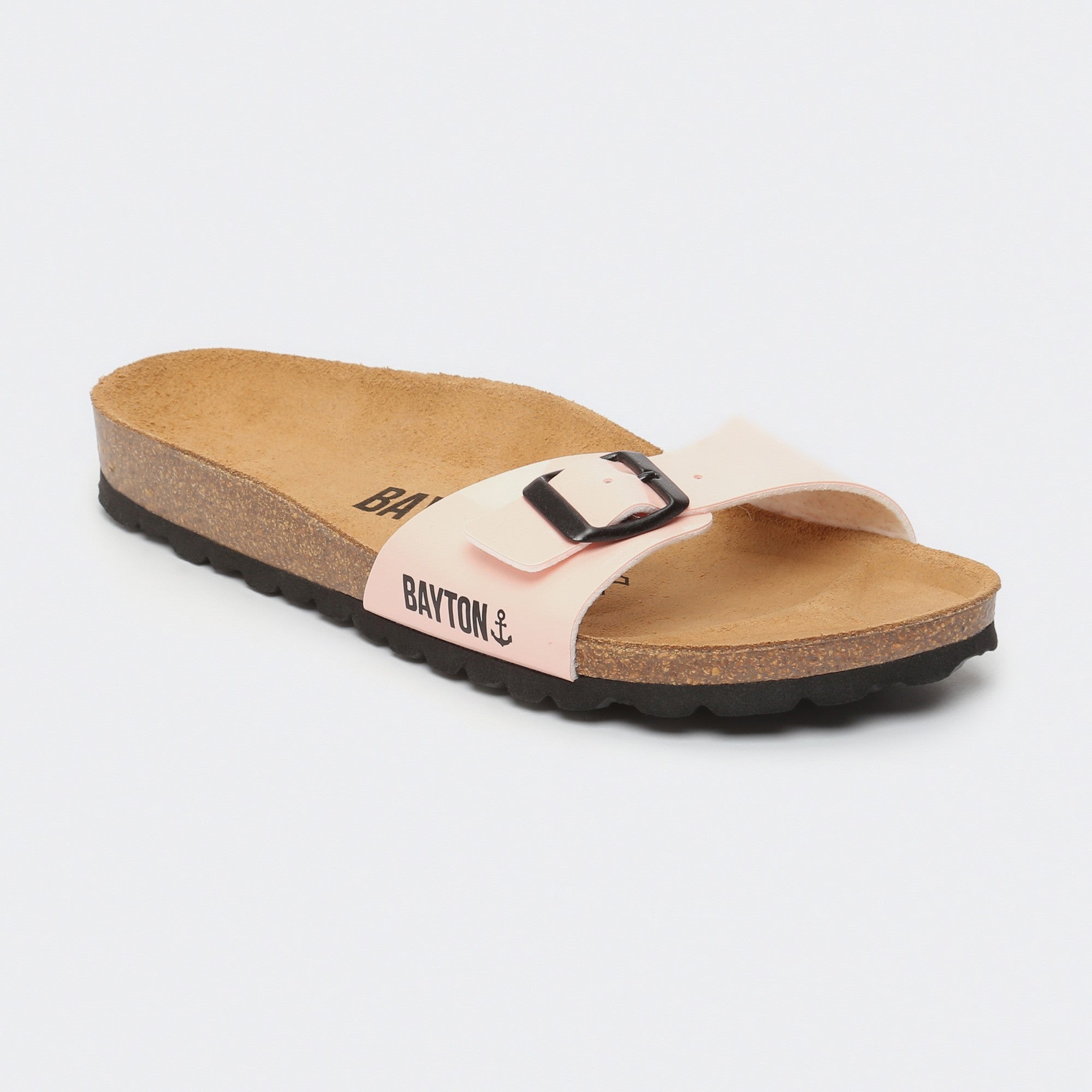 Zephyr Light Pink 1 Strap Sandals