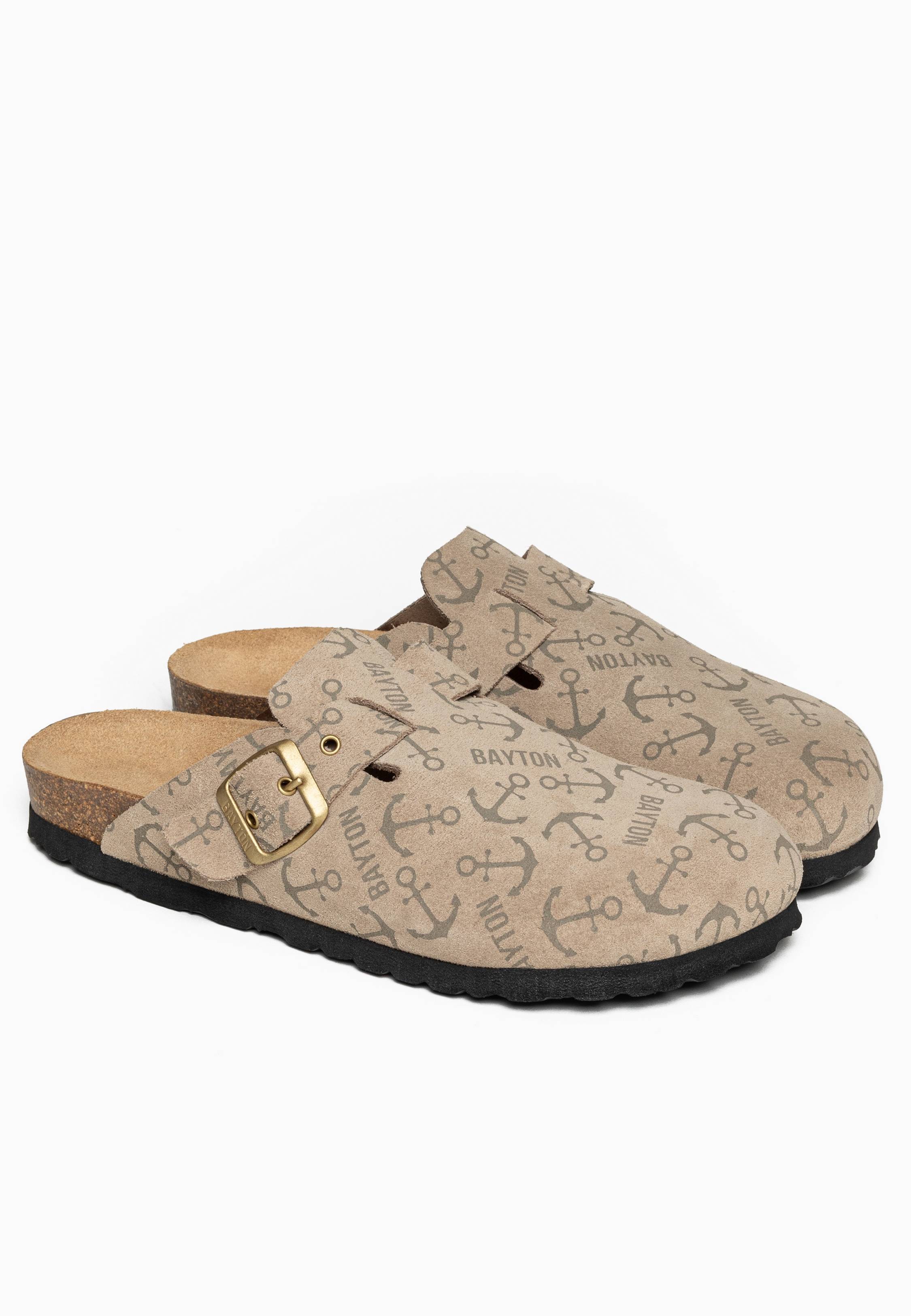 Adige Taupe Clogs