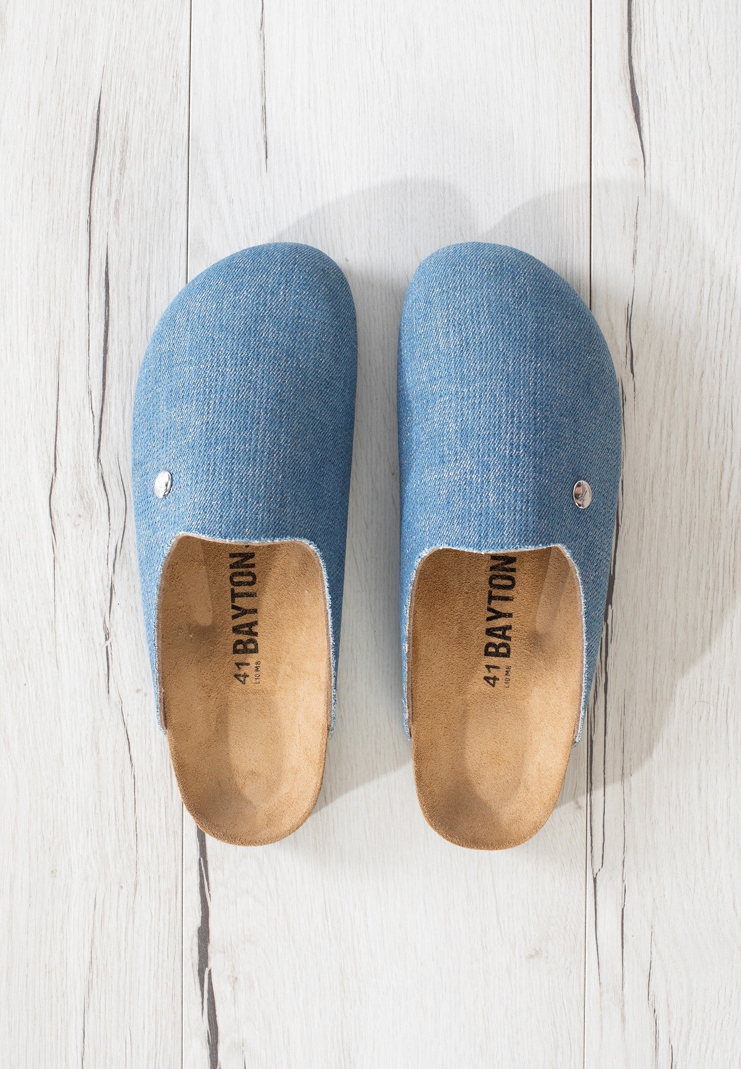 Andorra Blue Jean Clogs