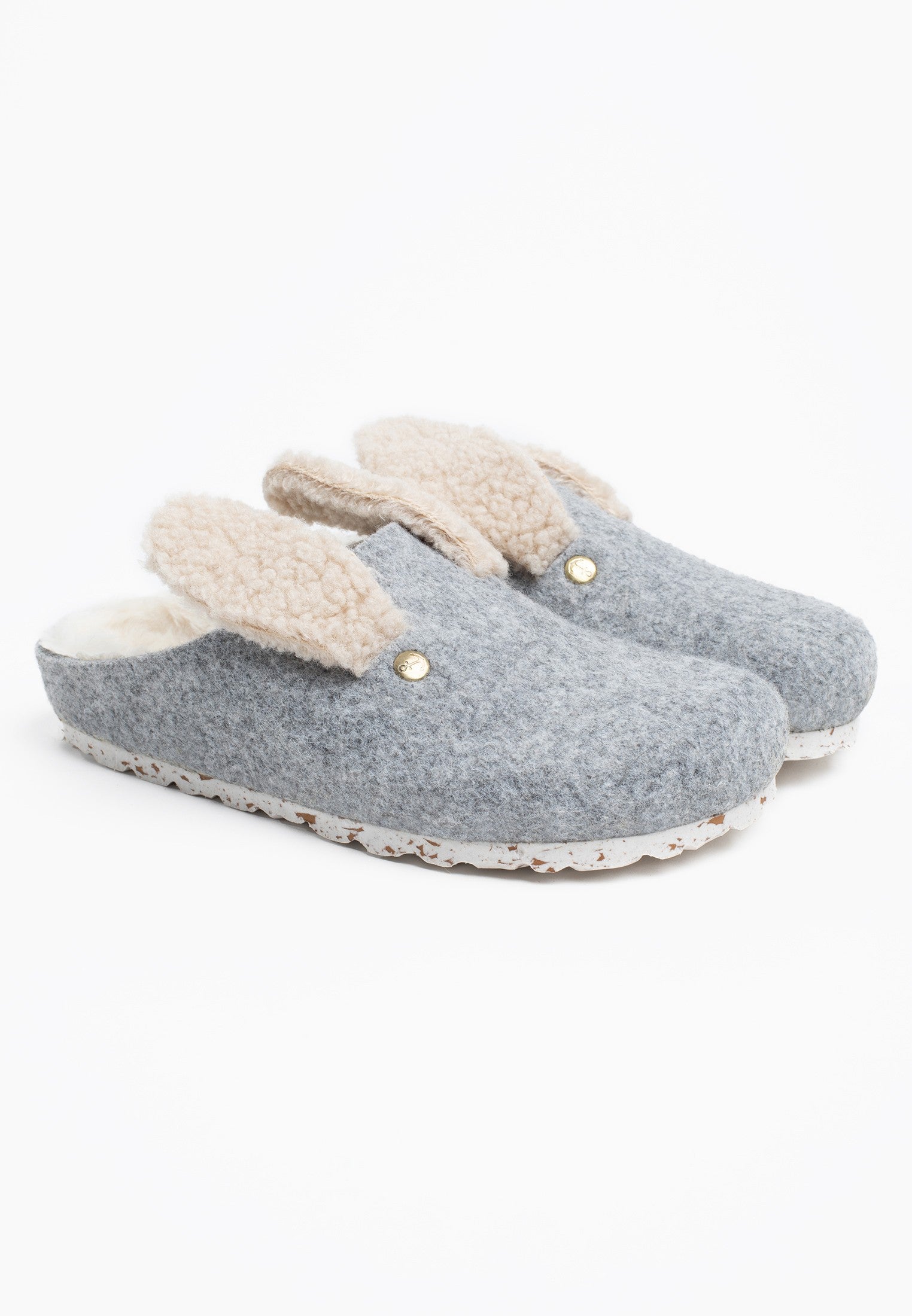 Gray Apennine Clogs