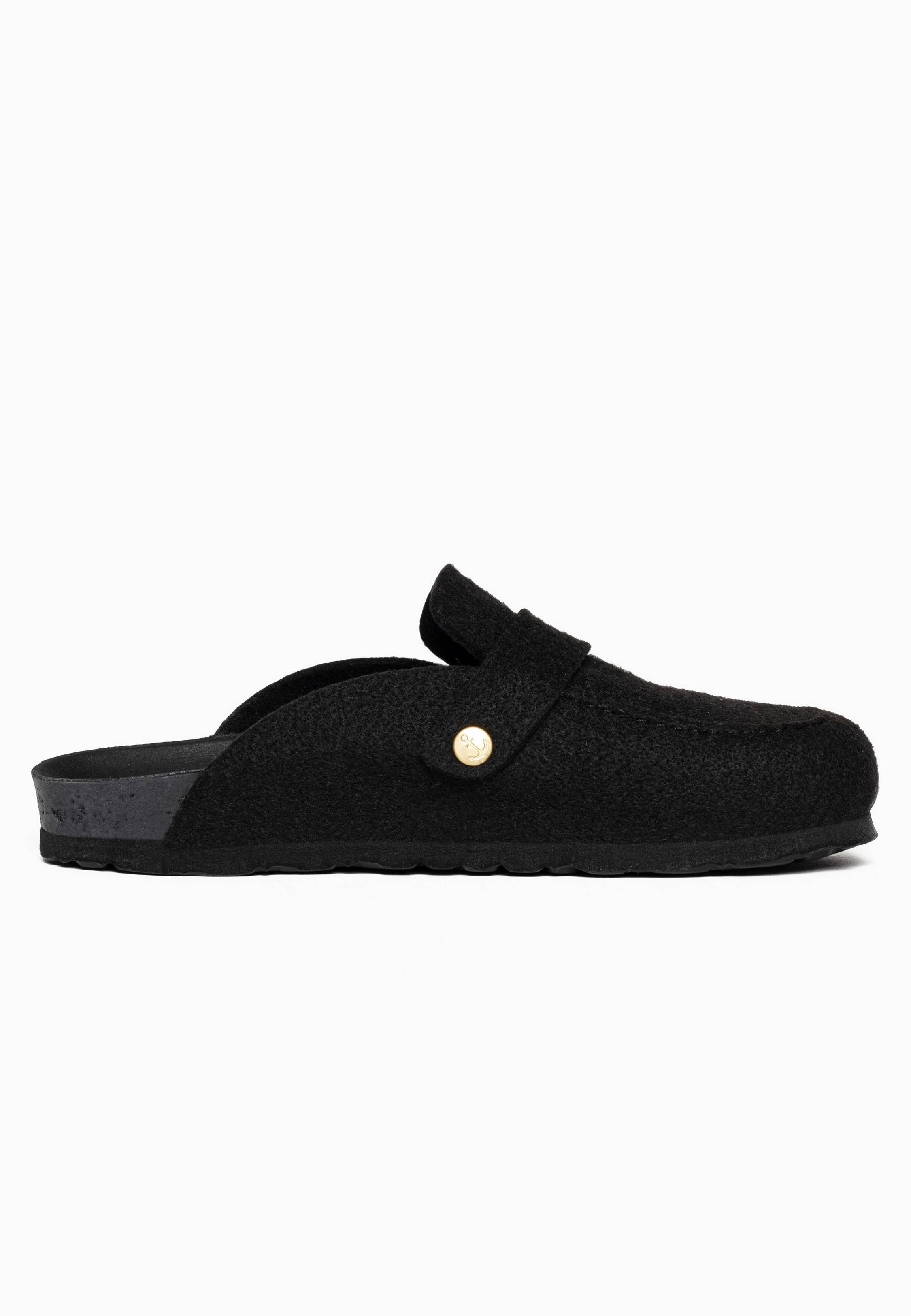 Danube Black Clogs