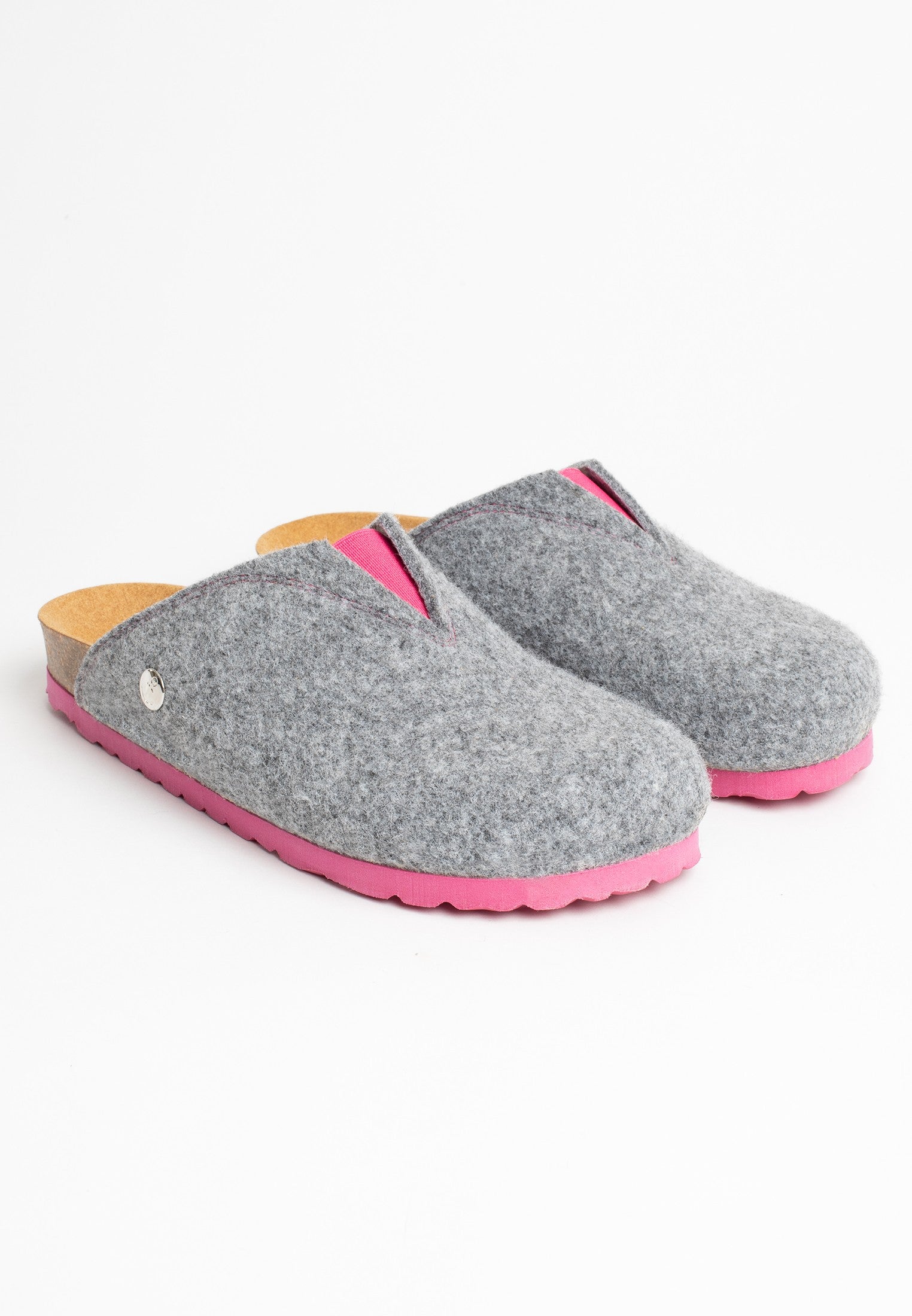 Fudji Light Gray Clogs