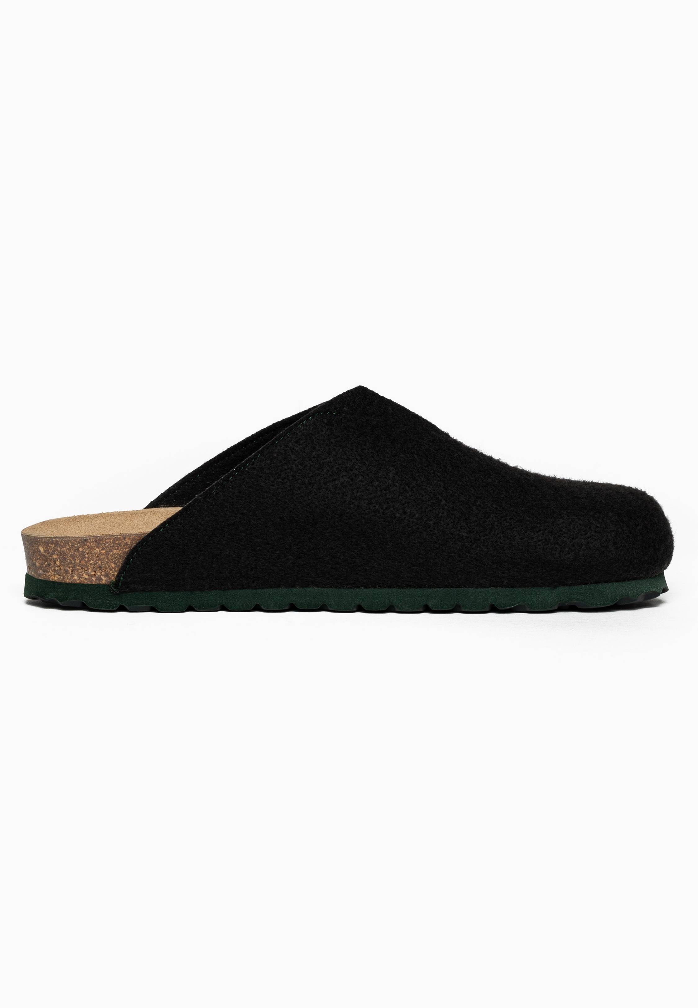 Black/Green Fuji Clogs