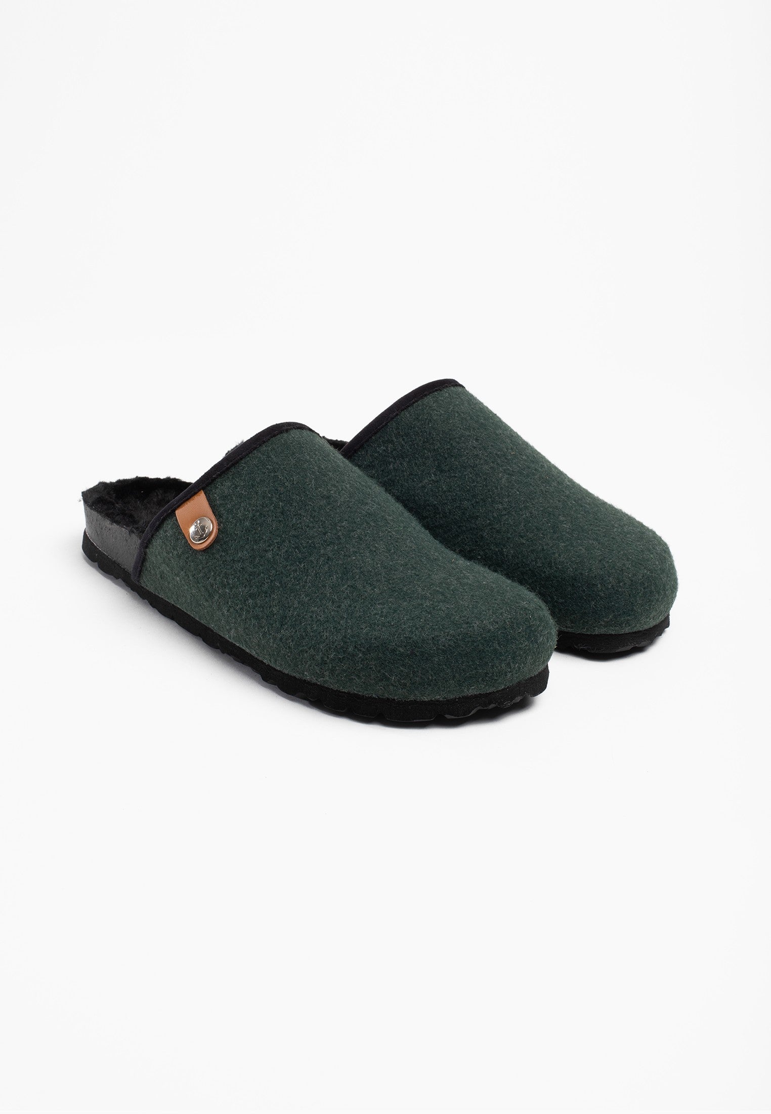 Kansas Dark Green Clogs