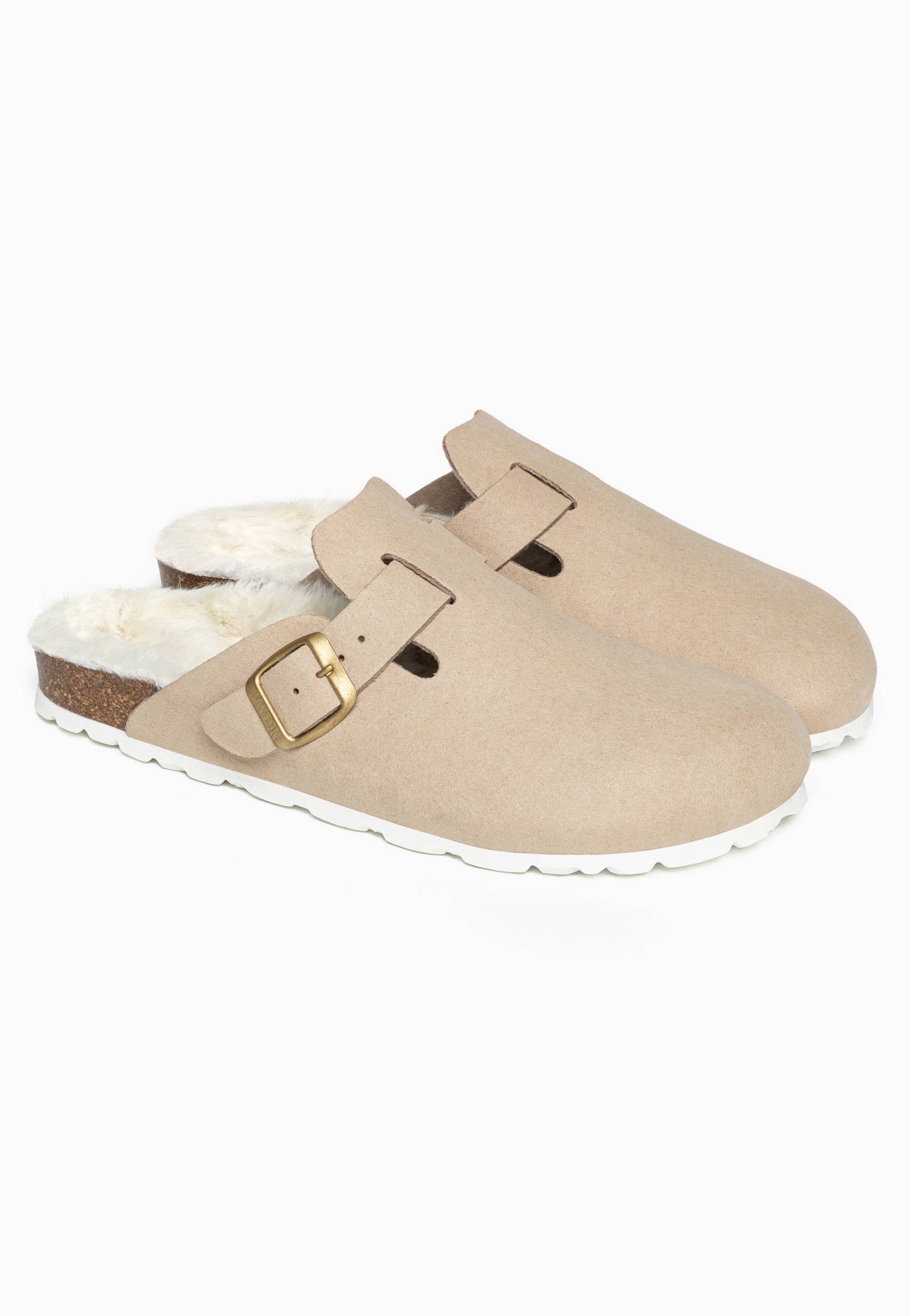 Kiraly Beige Clogs