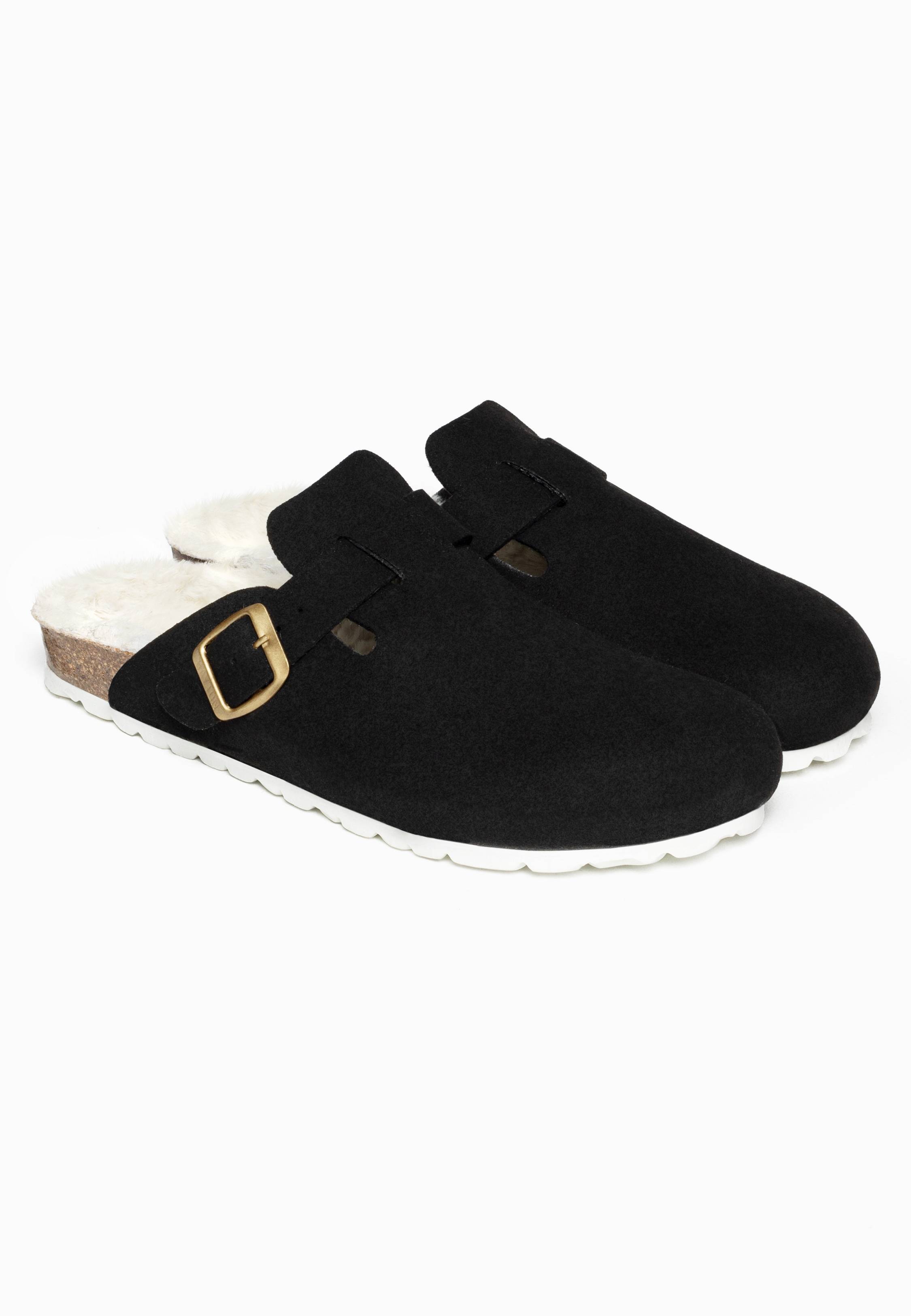 Kiraly Black Clogs