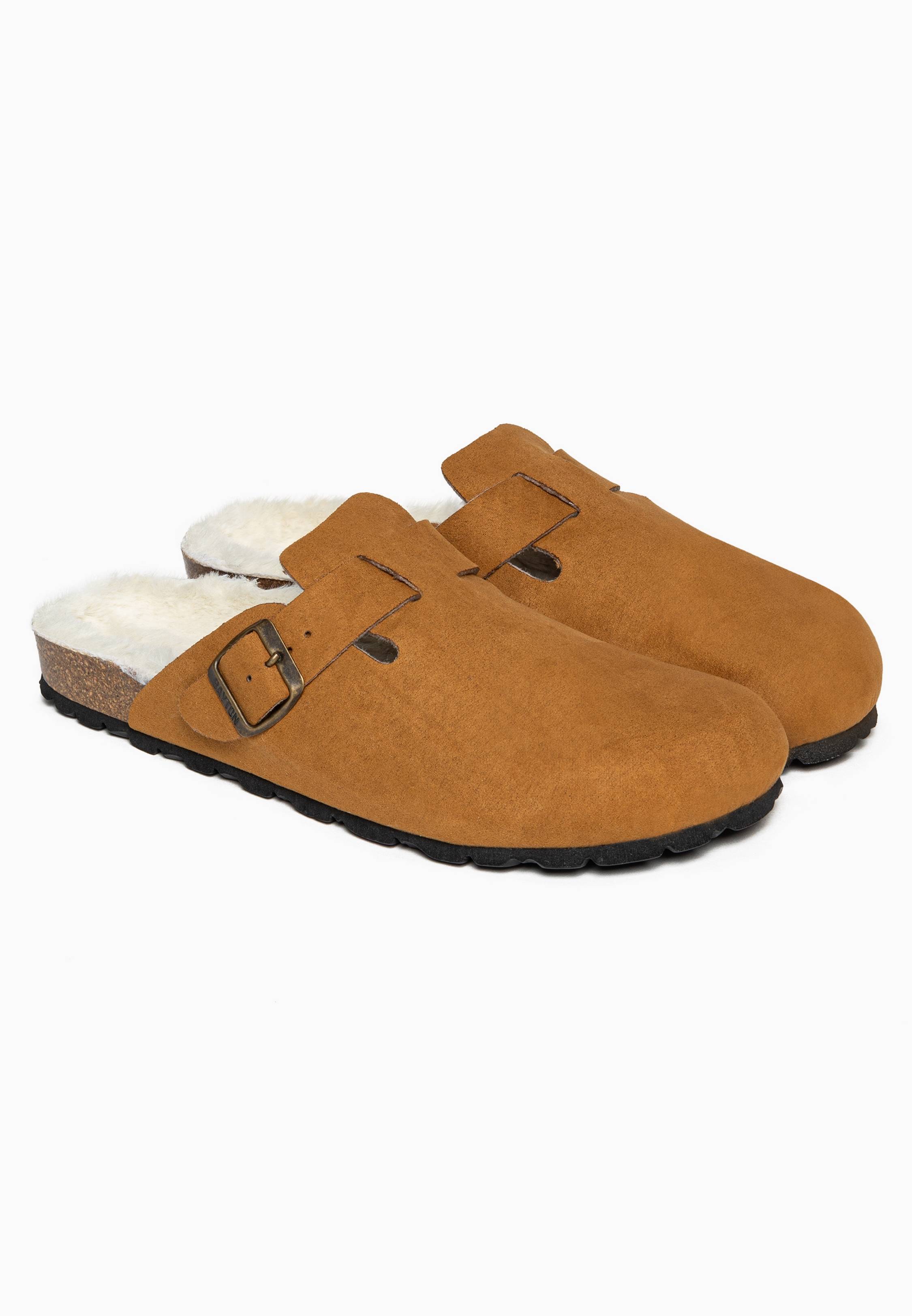 Kiraly Taupe Clogs