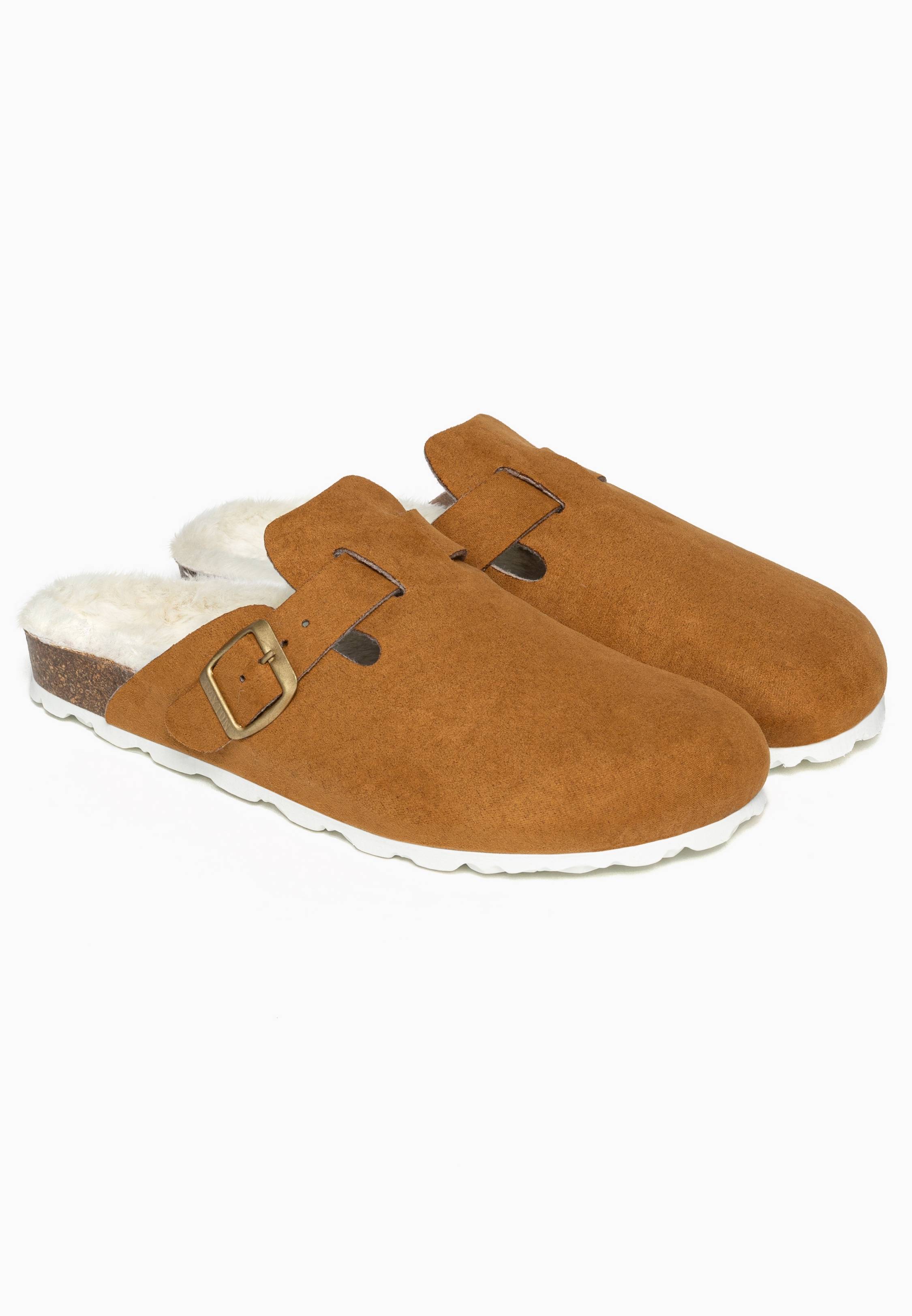 Kiraly Taupe Clogs